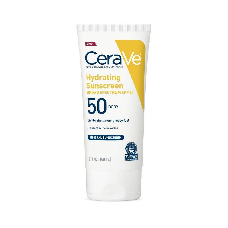 CeraVe Hydrating Sunscreen Body Lotion - SPF 50 - 5 fl oz