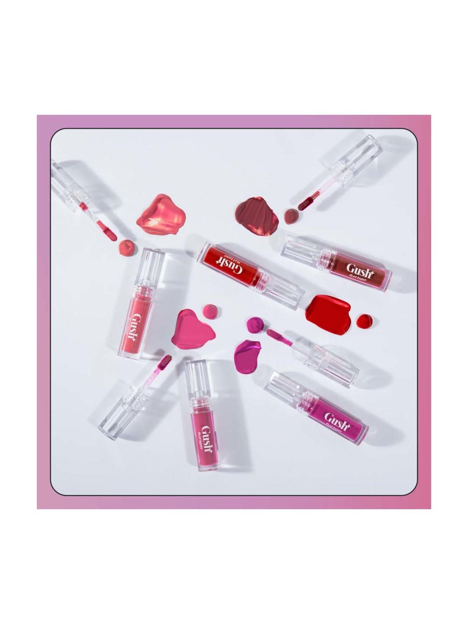 Gush Play Paint Lipstick Paint The Town Red - 2.8 ml