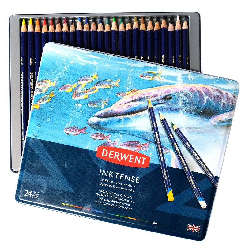 Inktense Pencil Set 24ct - Derwent