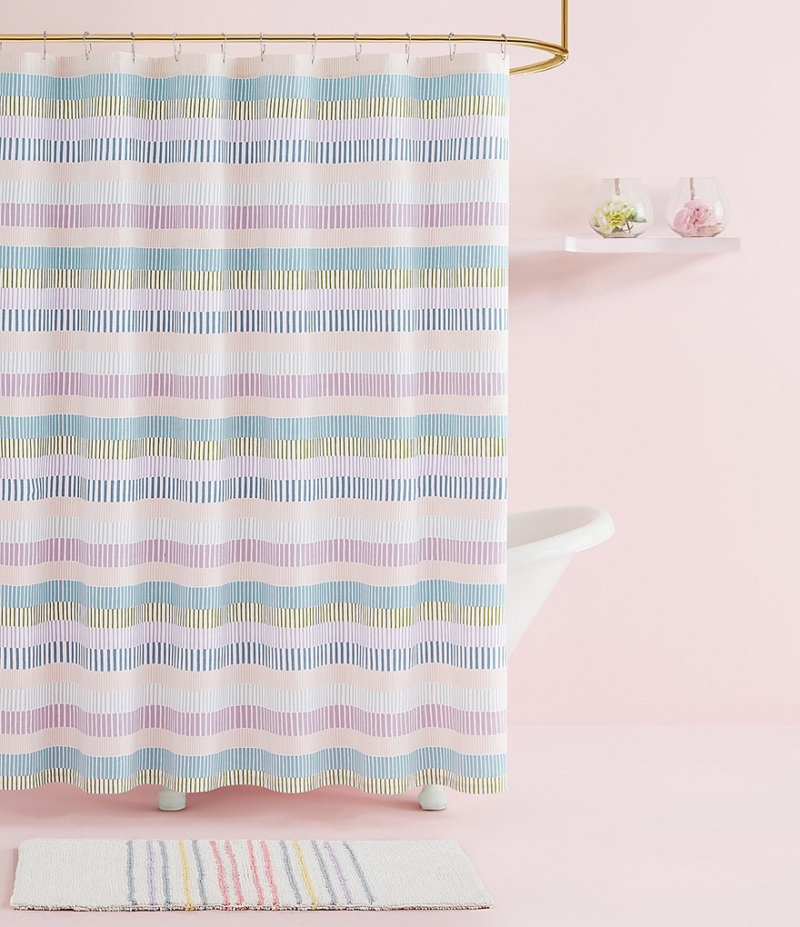 kate spade new york Disco Stripe Bath Rug