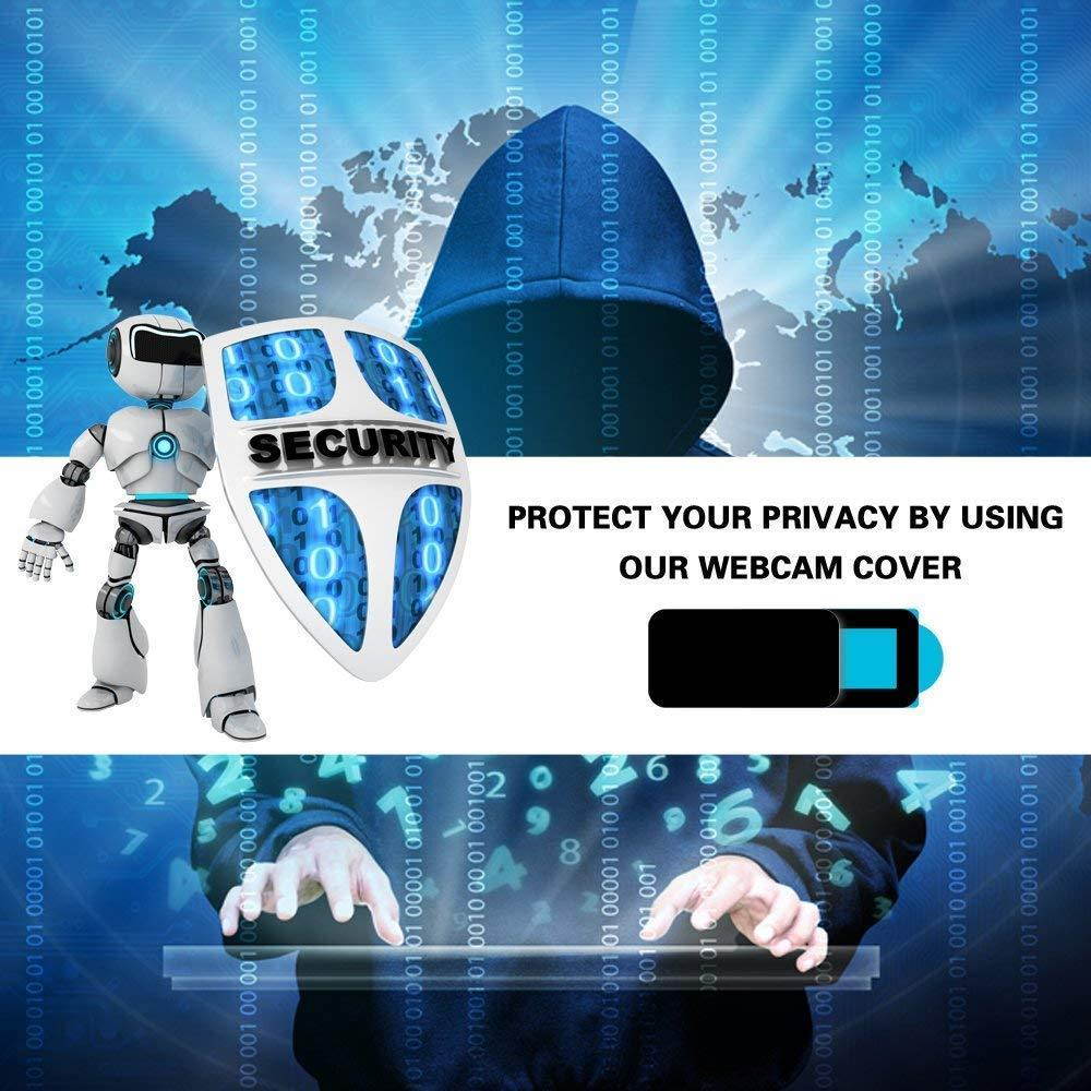 Webcam Cover, 0.027 inch Ultra-Thin Laptop Webcam Cover Slider Camera Cover for MacBook Pro, Laptop, Mac, PC, Surfcase Pro, Protecting Your Digital Life, 3 Pack