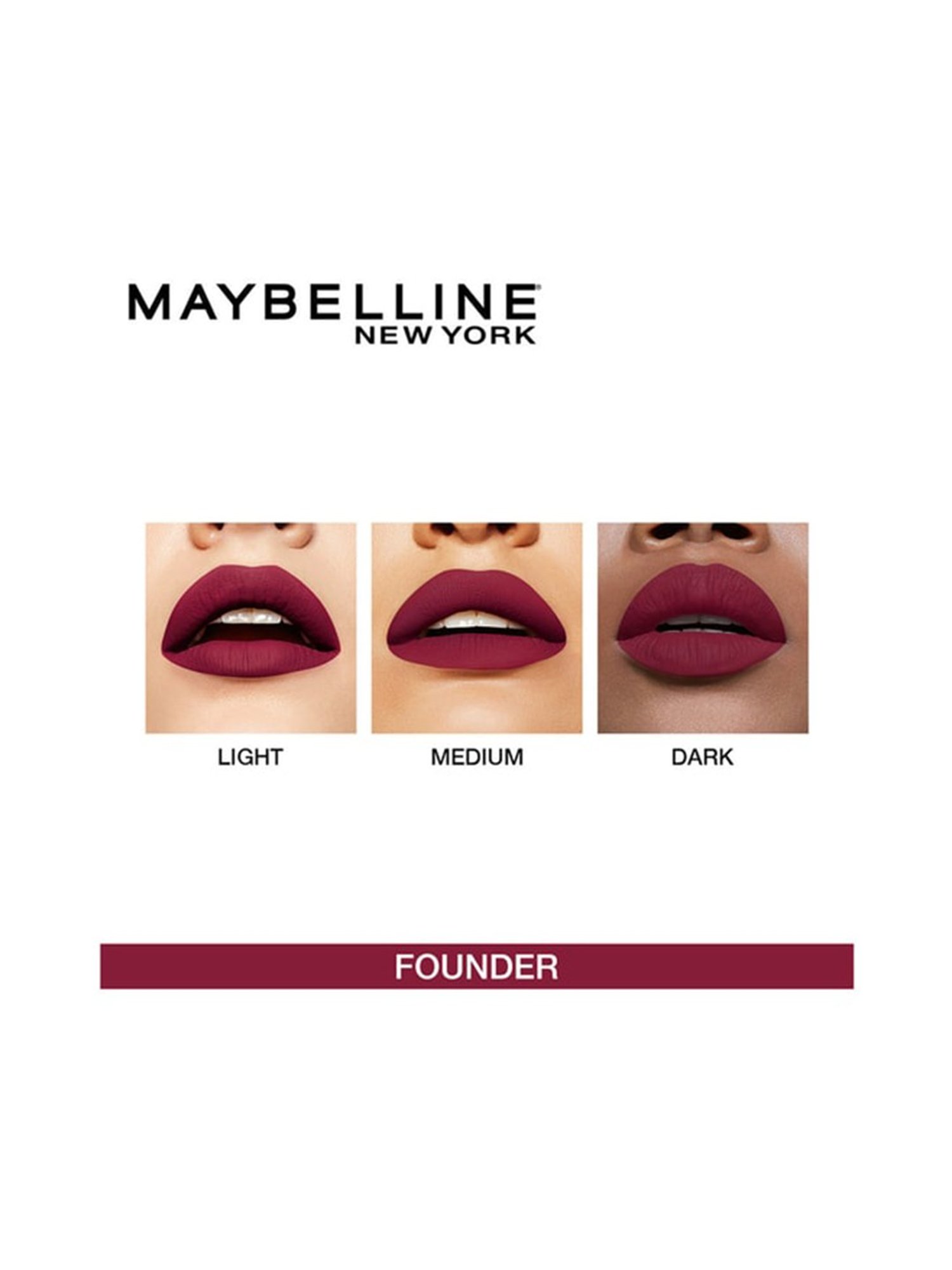 Maybelline NY SuperStay Matte Ink Lipstick Founder - 5 ml