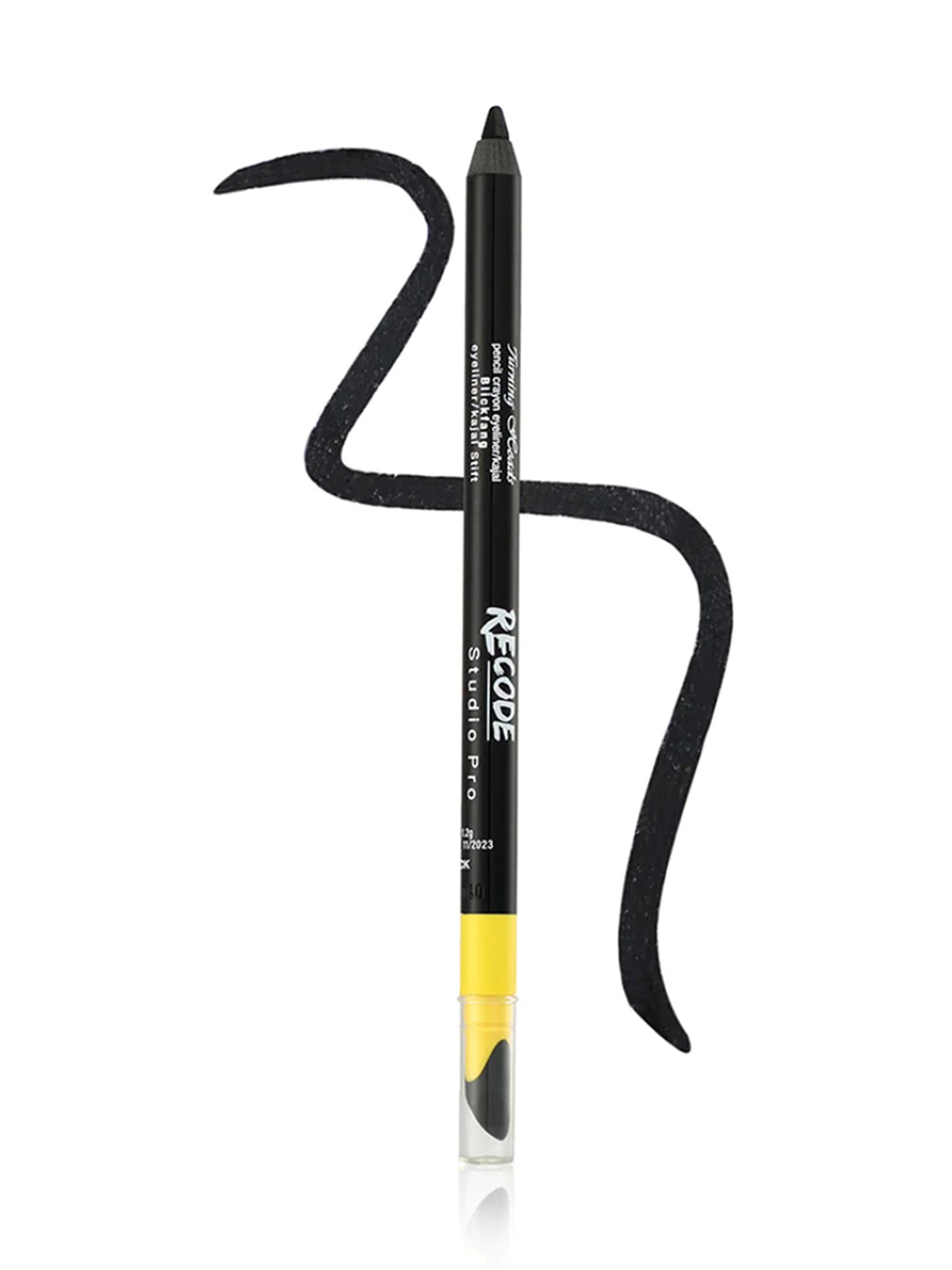 Recode Turning Heads Crayon Eyeliner/Kajal 01 Black - 1.2 gm