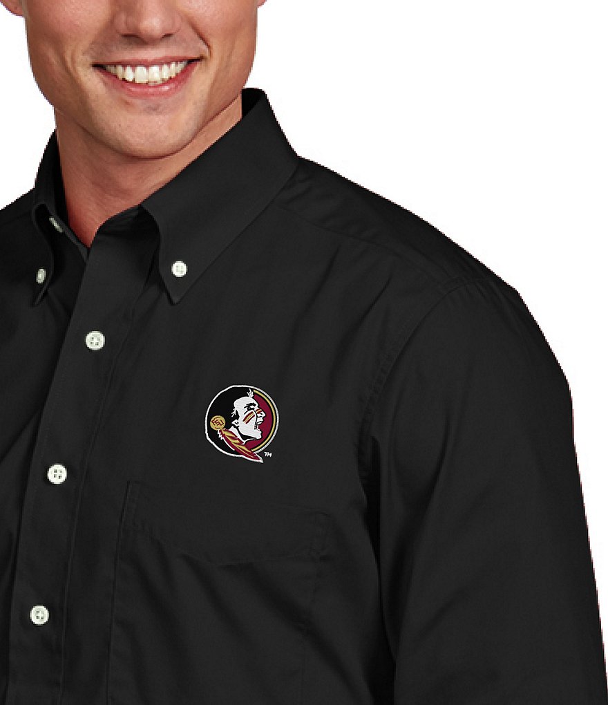 Antigua NCAA Dynasty Long-Sleeve Woven Shirt