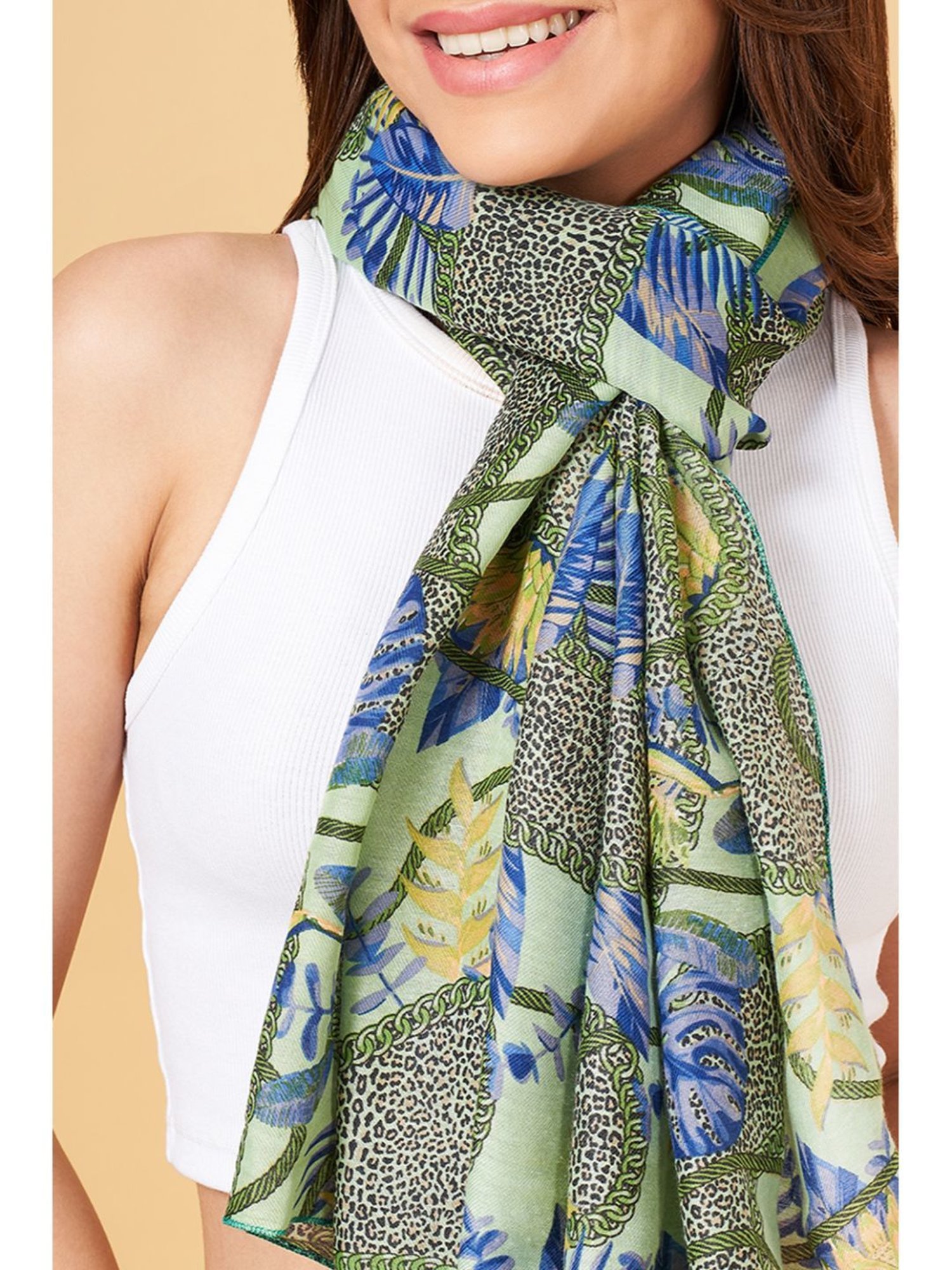 Honey by Pantaloons Multicolor Printed Scarf
