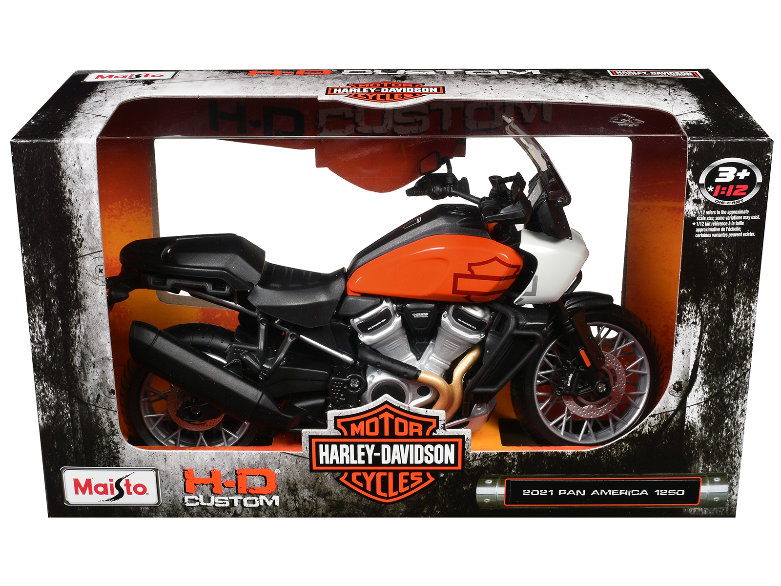 2015 Harley Davidson Street 750 Motorcycle Model 1/12 by Maisto