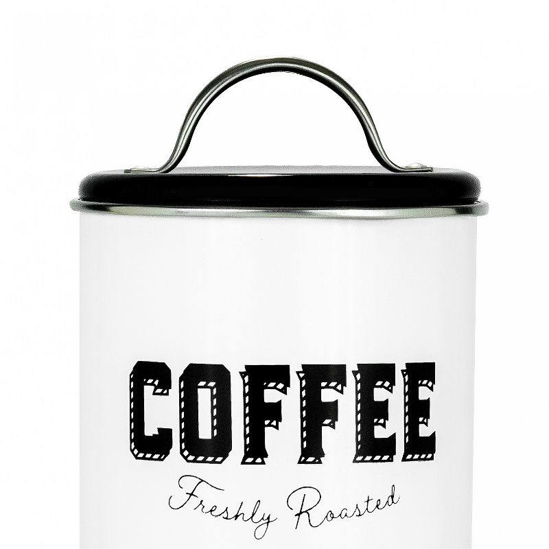 Amici Home Country Cottage Metal Canister, Coffee, 42oz