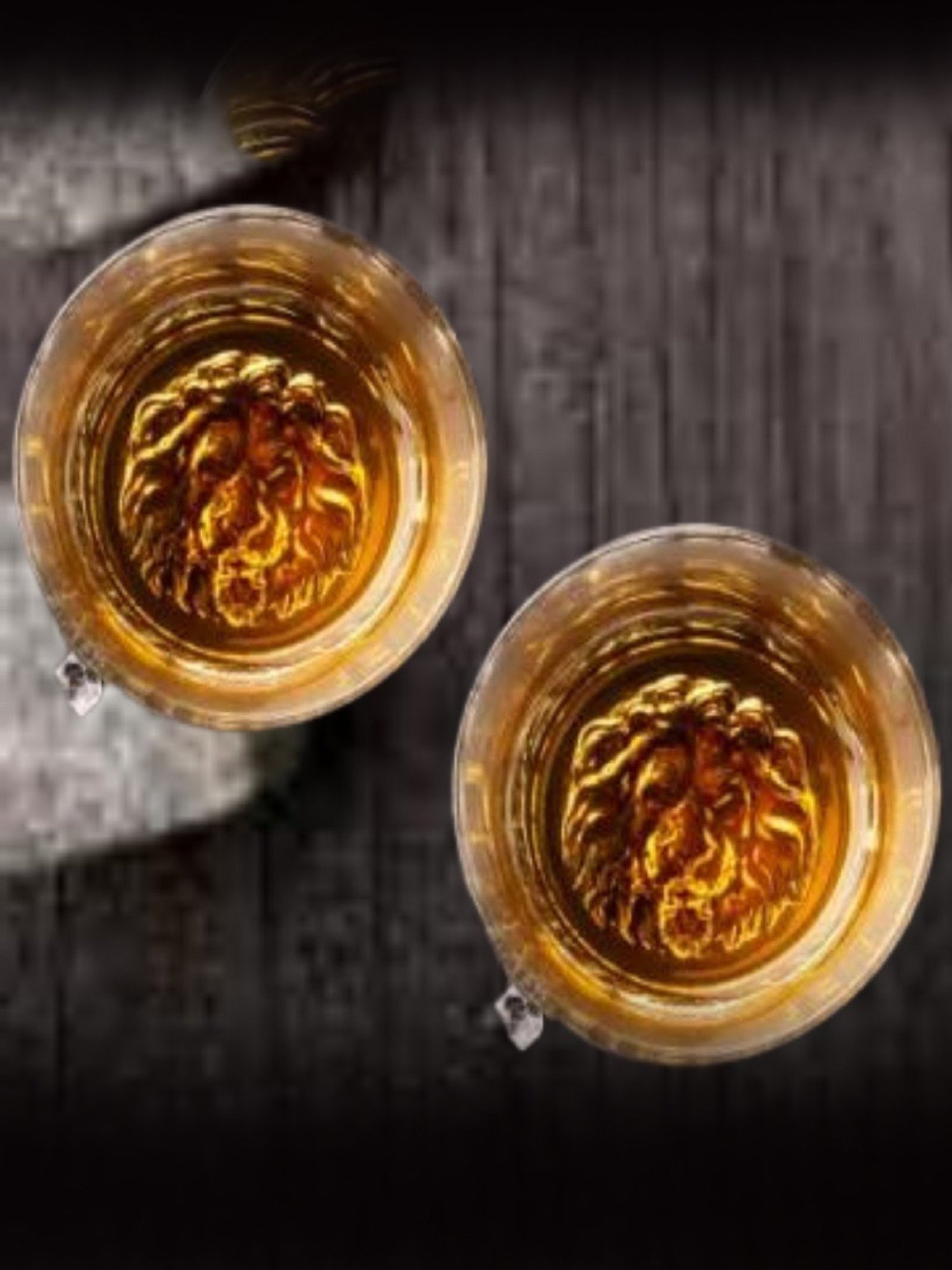 Melbify Roll Sip Transparent Cocktail Glass with straw 250ml - Set of 2