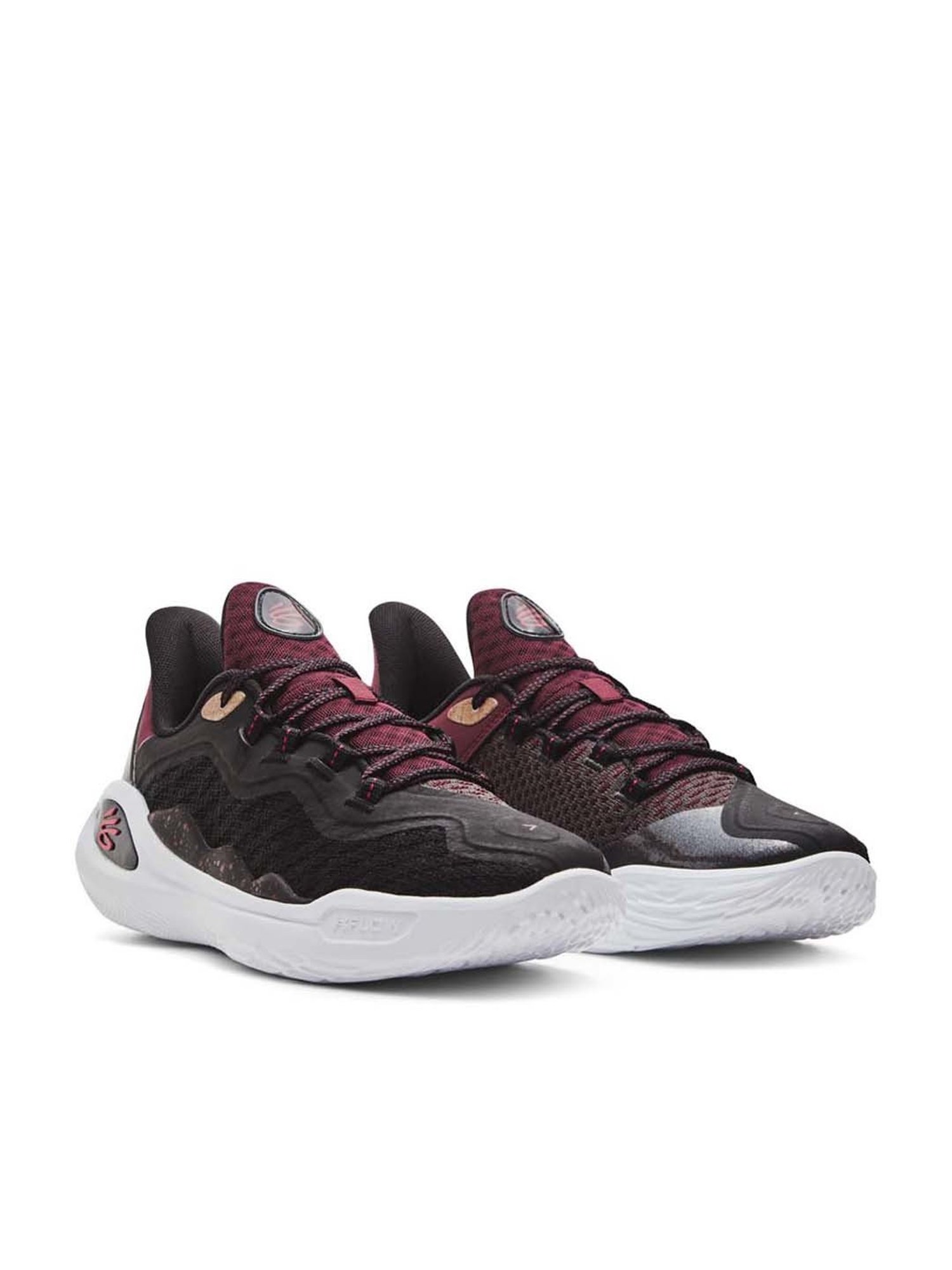 Puma Men's Genetics Speckle White Basketball Shoes