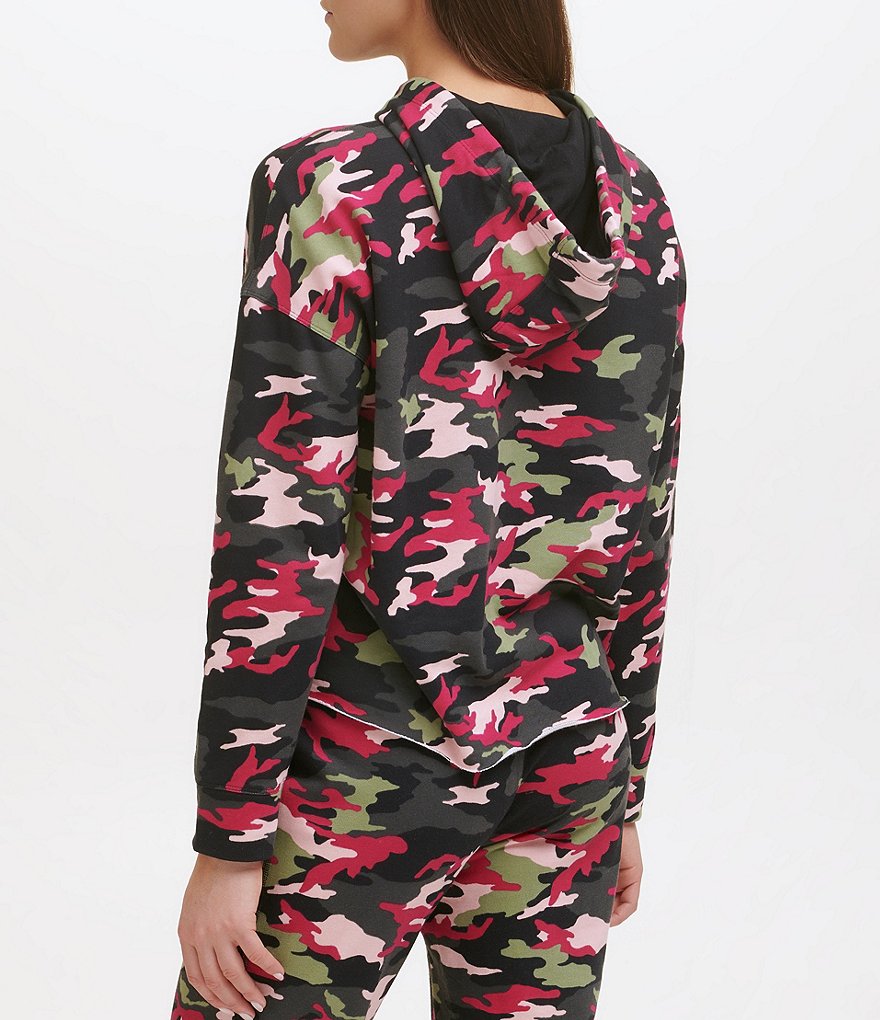 Splendid Knit Zip Up Drawstring Hoodie