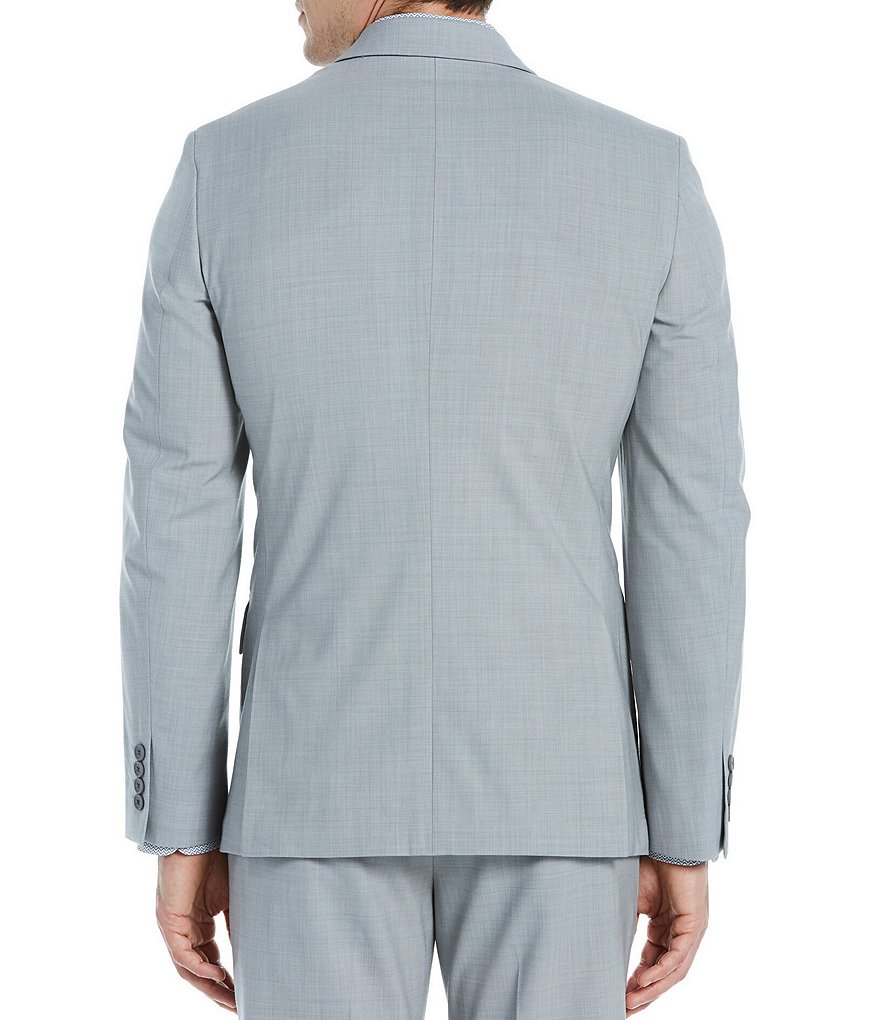 Murano Interstellar Collection Slim-Fit Checked Suit Separates Blazer