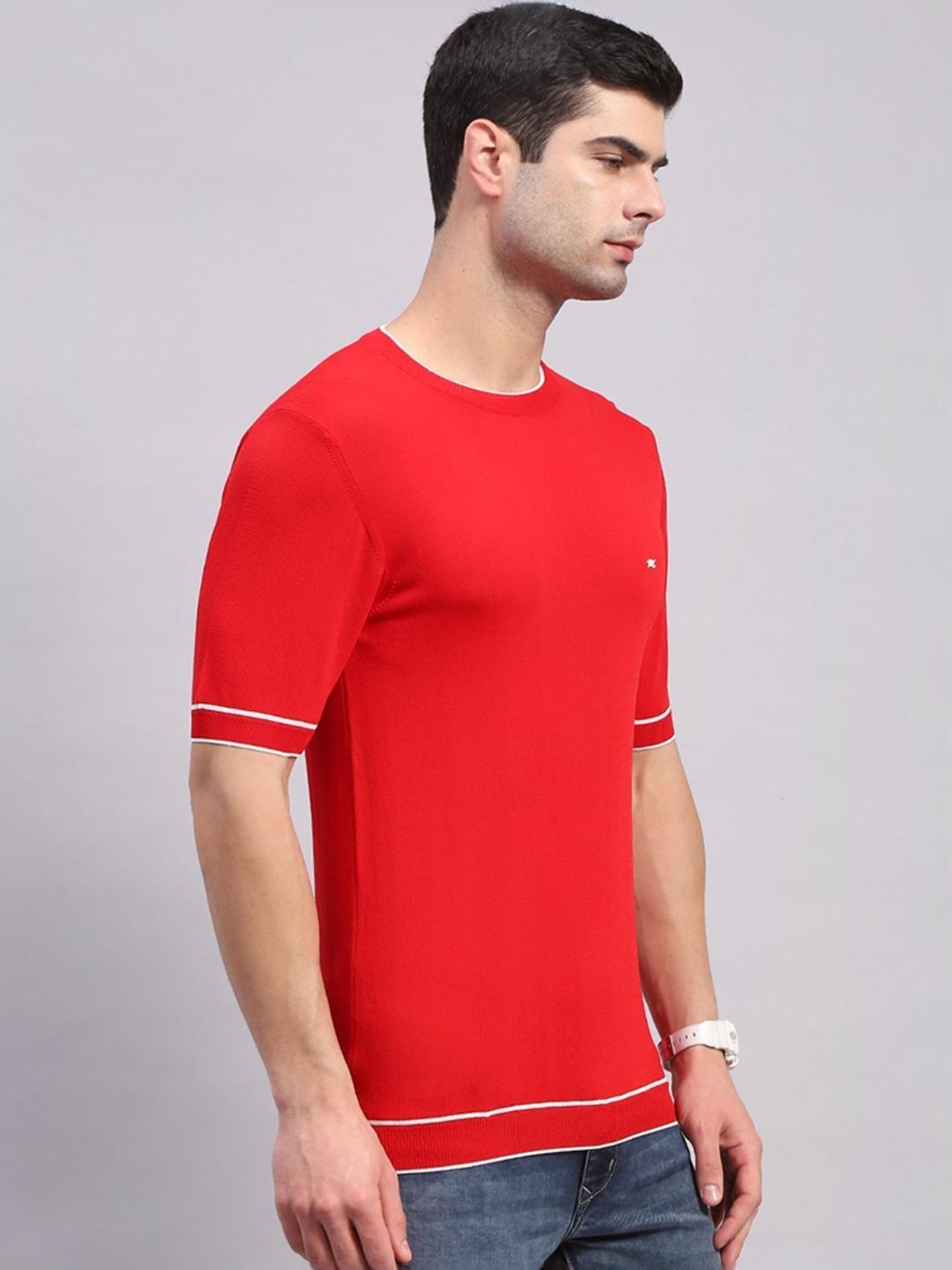 Monte Carlo Red Regular Fit T-Shirt