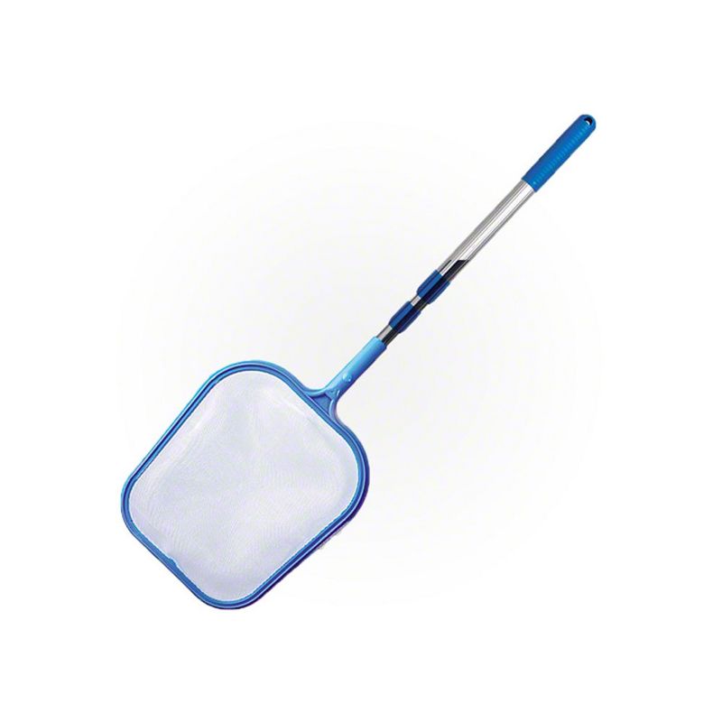 Swimline HydroTools 4' Telescopic Leaf Spa Swimming Pool Skimmer Maintenance Net