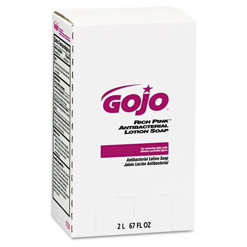 Gojo Industries, Inc Lotion Soap Antibacterial 2000mL Citrus Scent Pink 722004