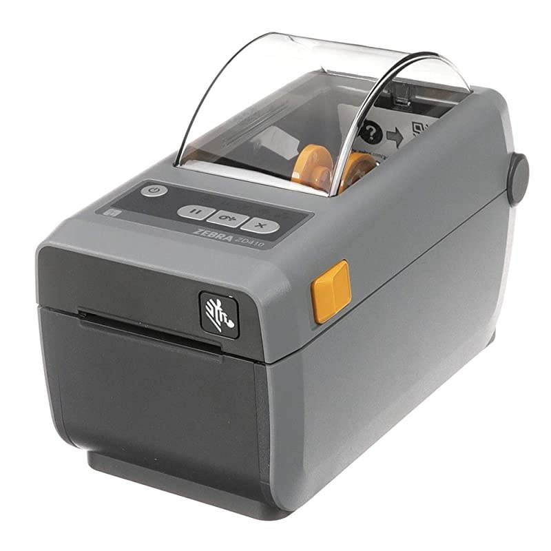 ZD410 Direct Thermal Desktop Printer Print Width of 2 in USB Ethernet Connectivity ZD41022D01E00EZ