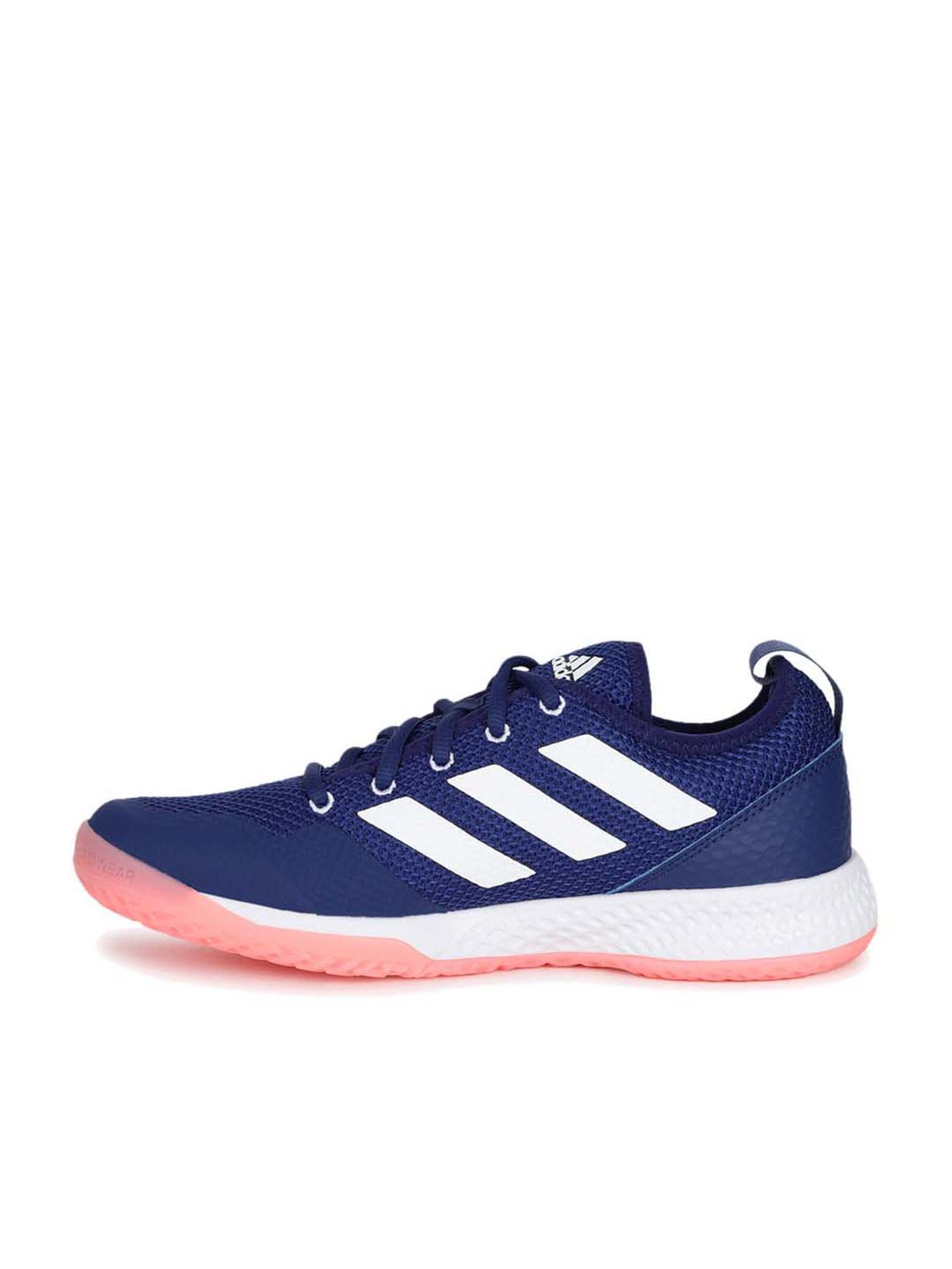 Adidas Women's Court Control Indigo Blue Tennis Shoes