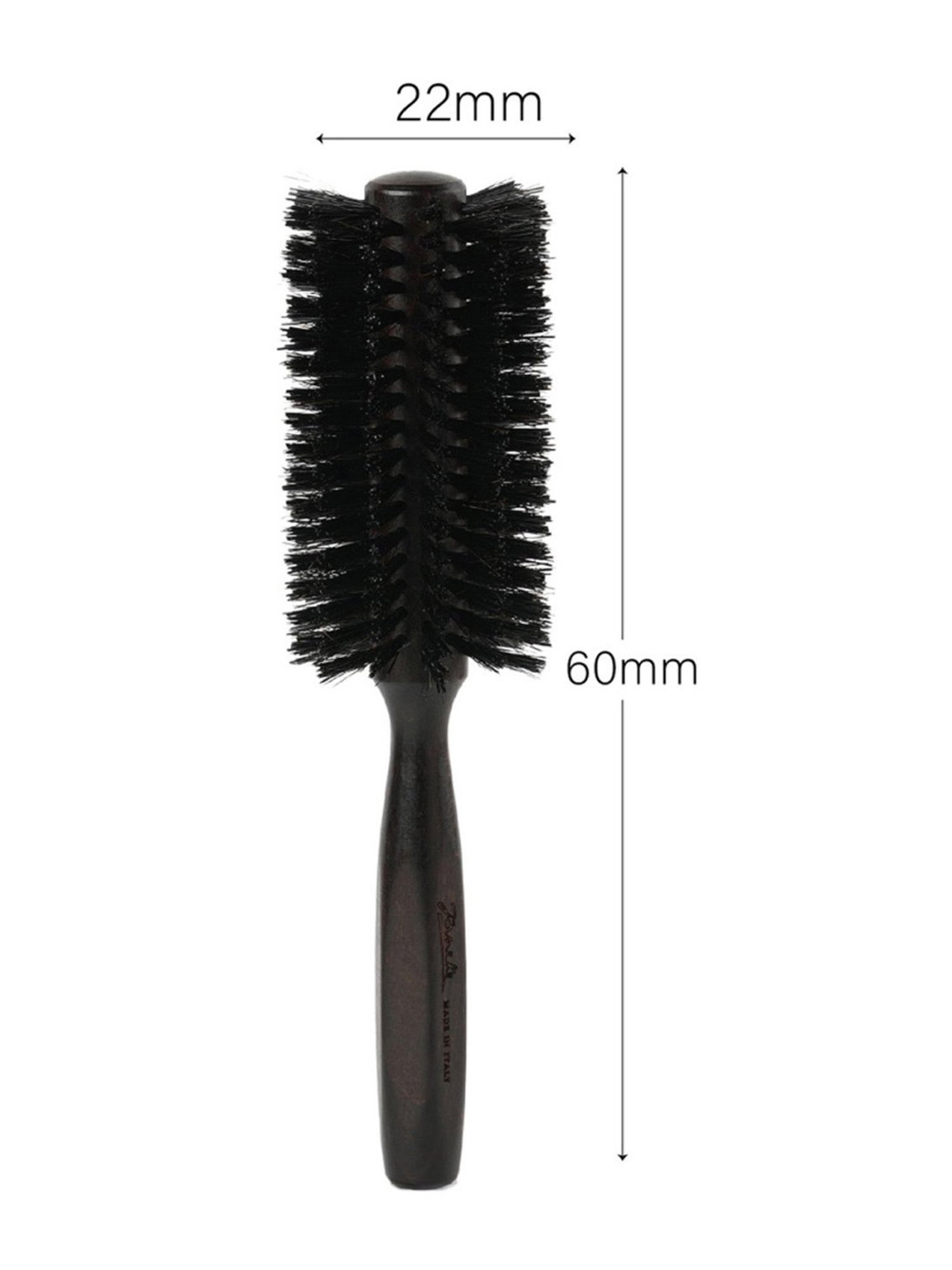 Janeke 1830 Professional Bobinga Wooden Hair Brush - 60 cm