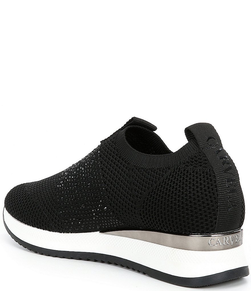 Carvela Janiero Stretch Fabric Slip-On Sneakers
