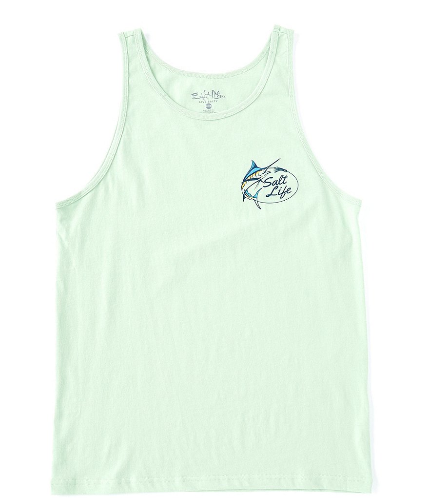 Salt Life Sleeveless Marlin Lure Tank Top