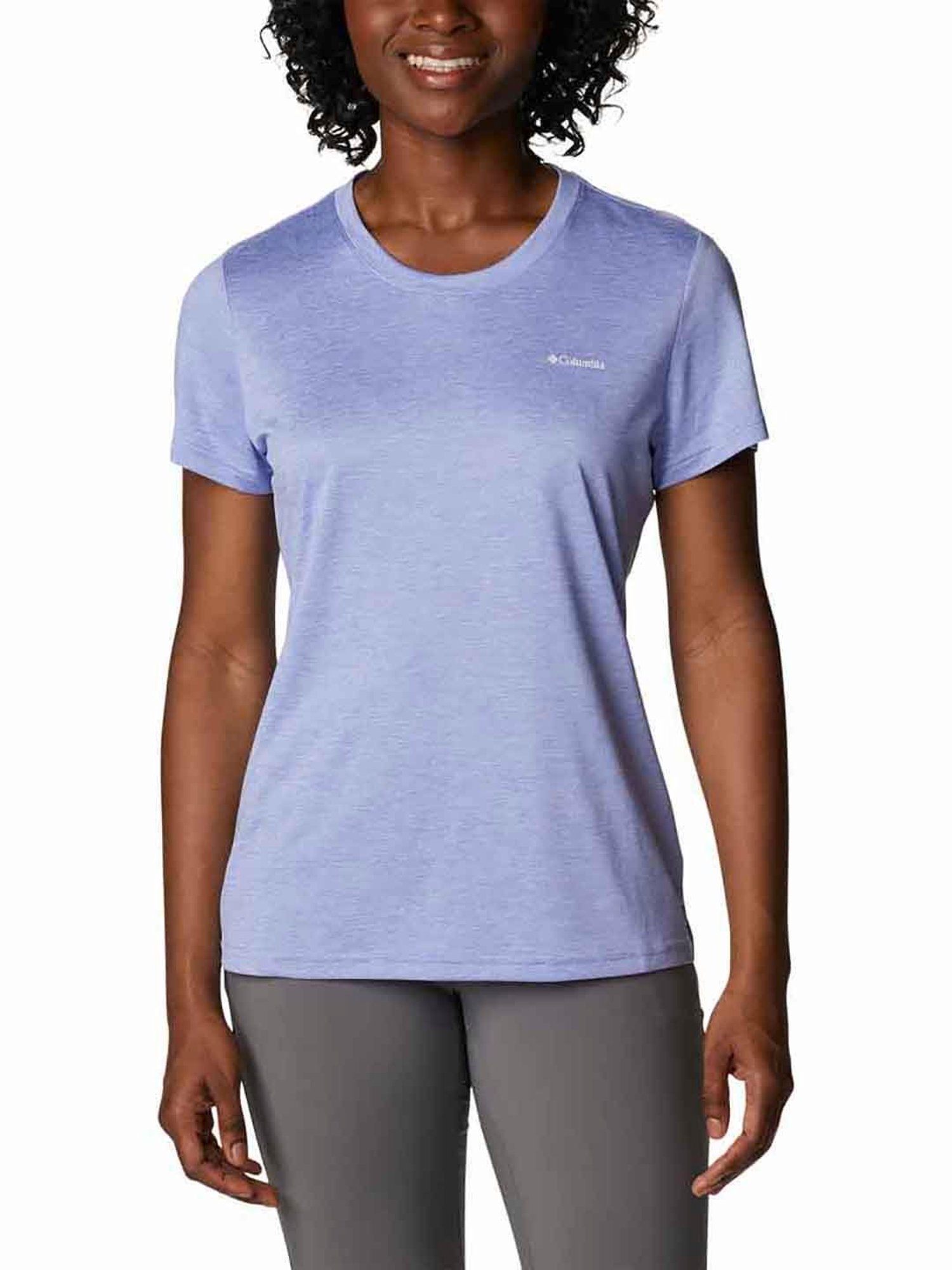 Columbia Violet Hike SS Crew T-Shirt