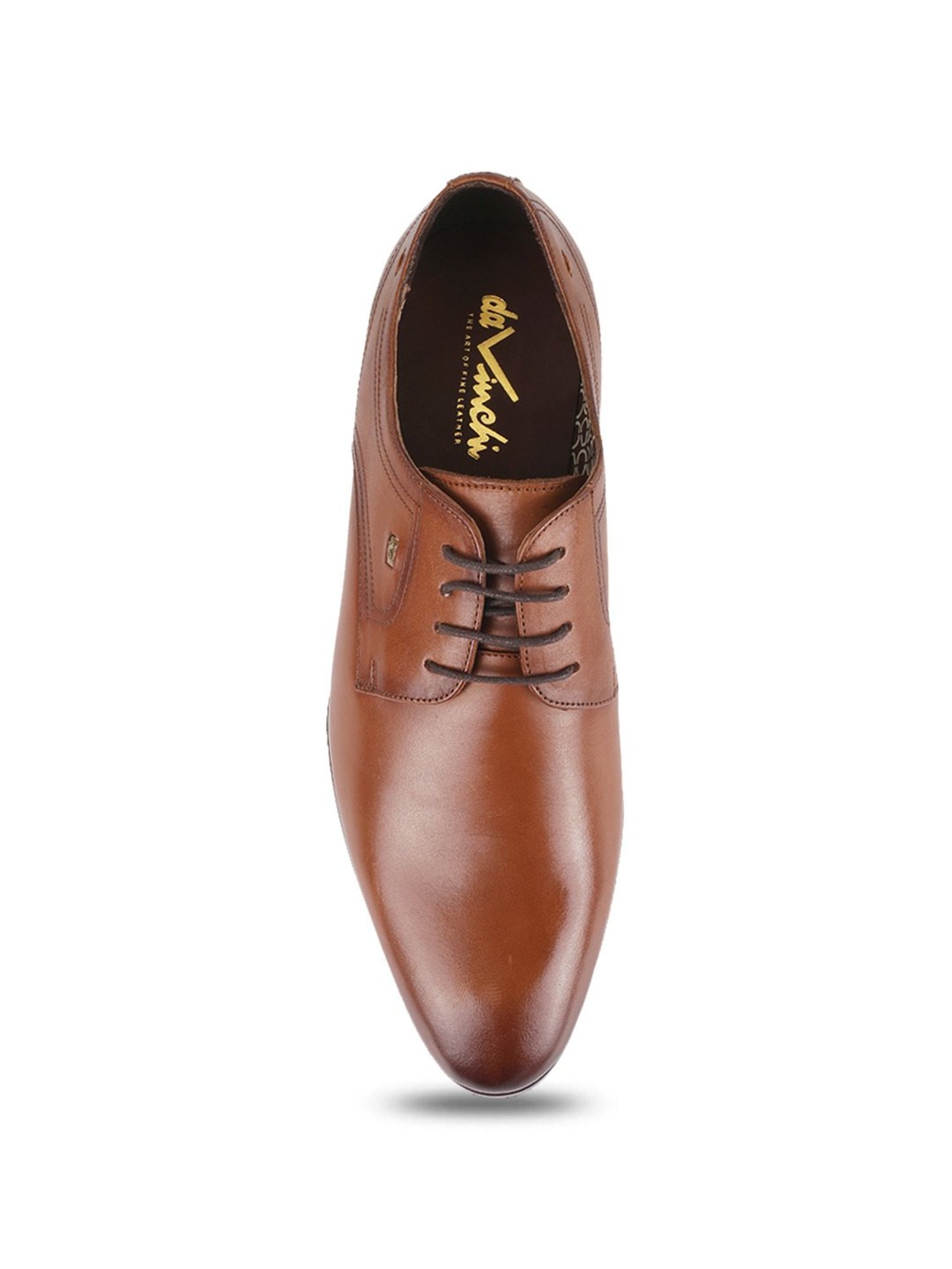 Da Vinchi by Metro Men's Windsor Tan Shoe Lace-up