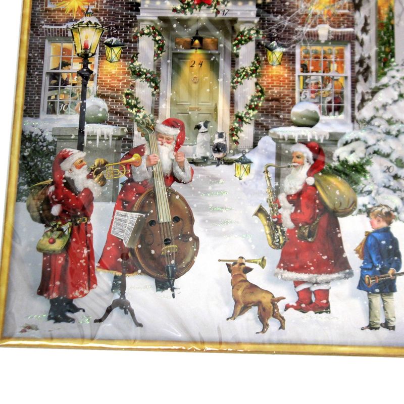 Christmas 15.0" Music In The Street Advent Calendar Germany Musical  -  Advent Calendar