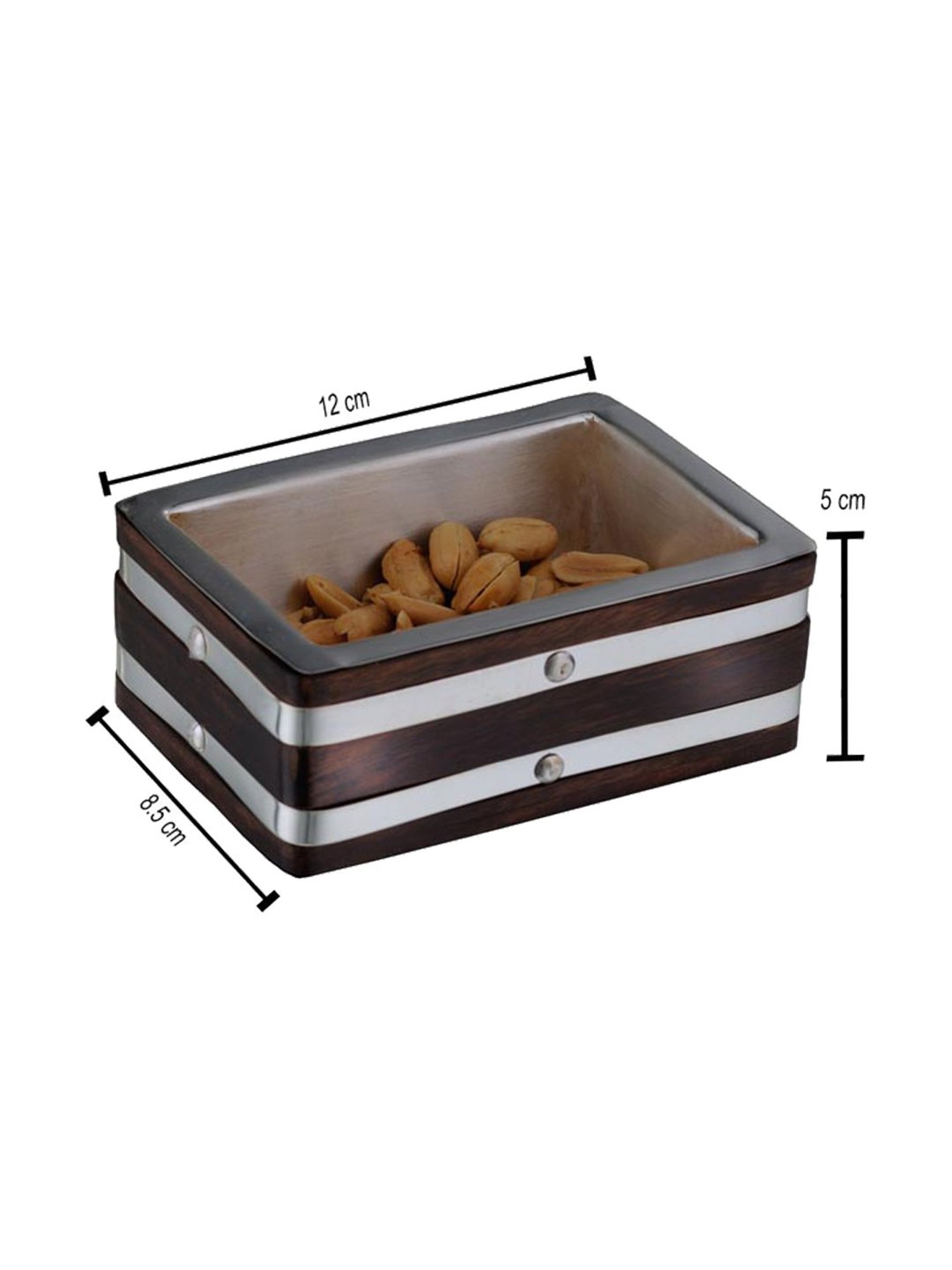 BlackCarrot Black & White Ceramic Dip Bowls Set of 2