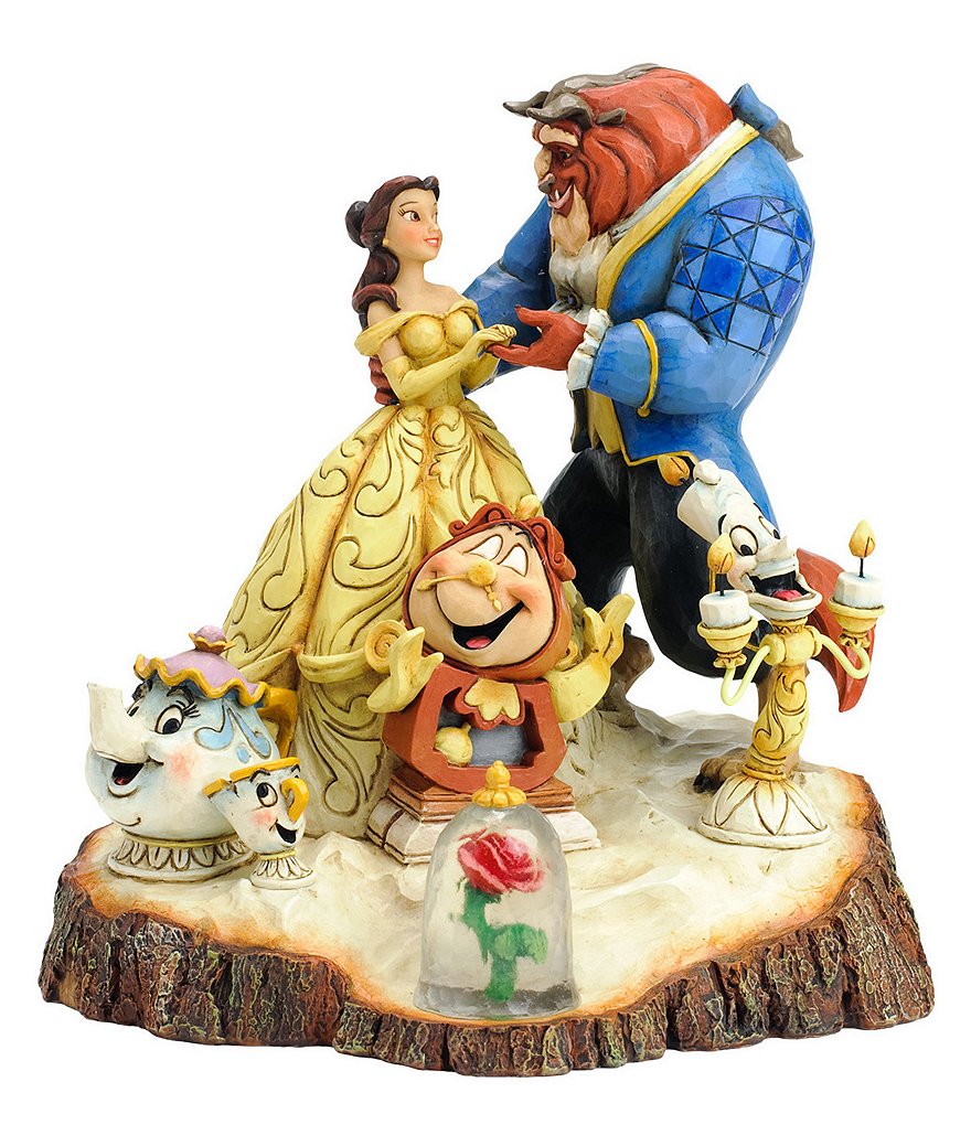 Disney Traditions by Jim Shore Beauty and the Beast Tale As Old As Time Figurine
