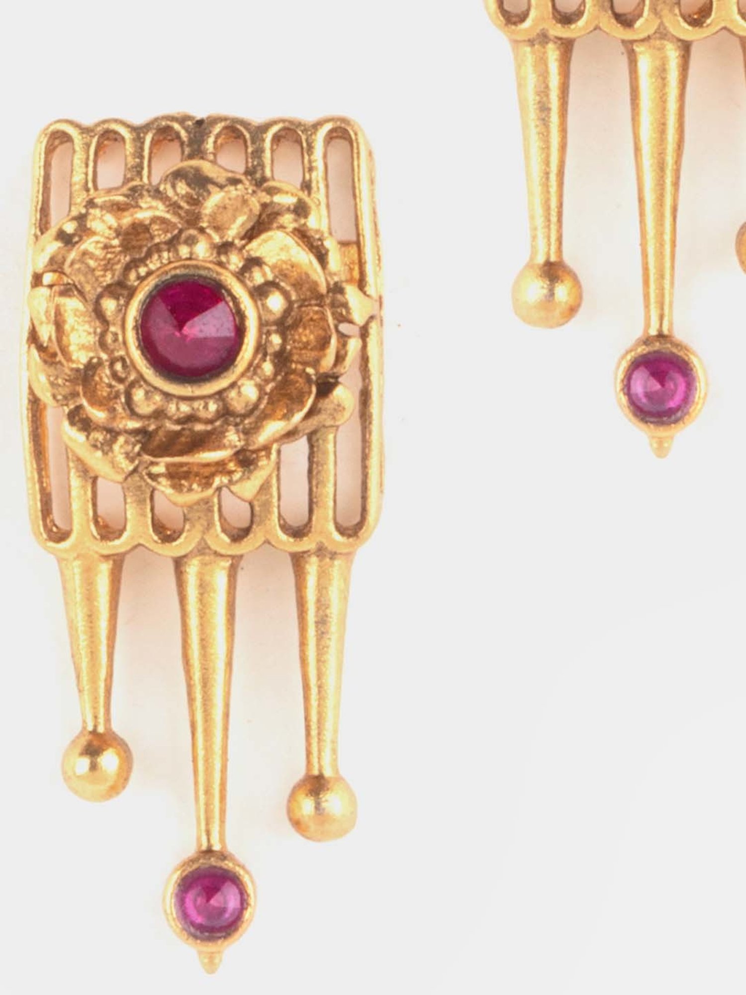 Shaya 92.5 Sterling Silver Echinocereus Bloom Earrings for Women