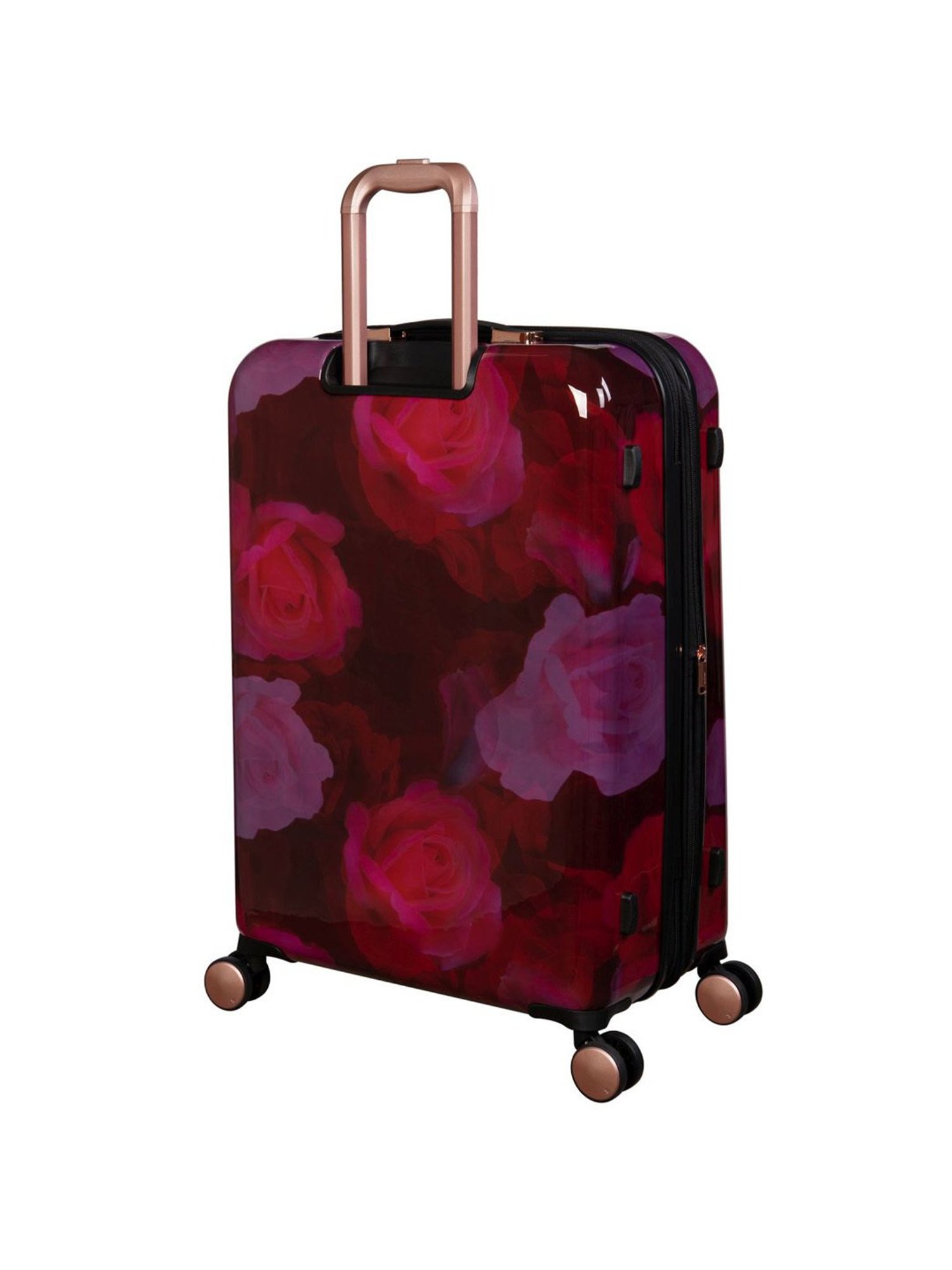it luggage Sheen Maxy Rose Red Combo-28 & 24 inches Expandable Hardsided Luggage Trolley with TSA
