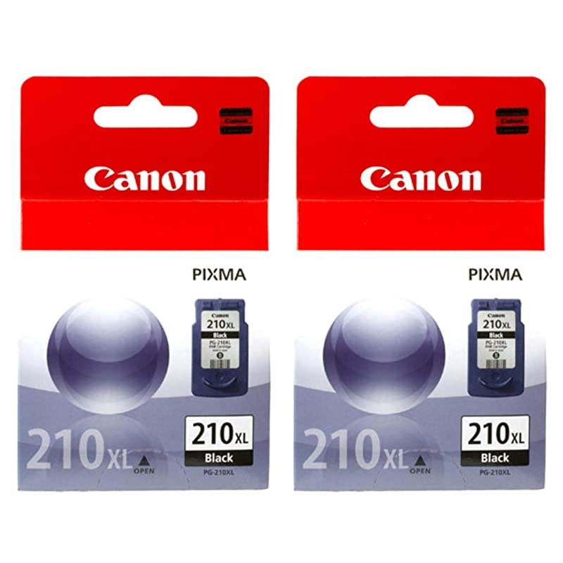 PG210XL Black Ink Cartridge Double Pack