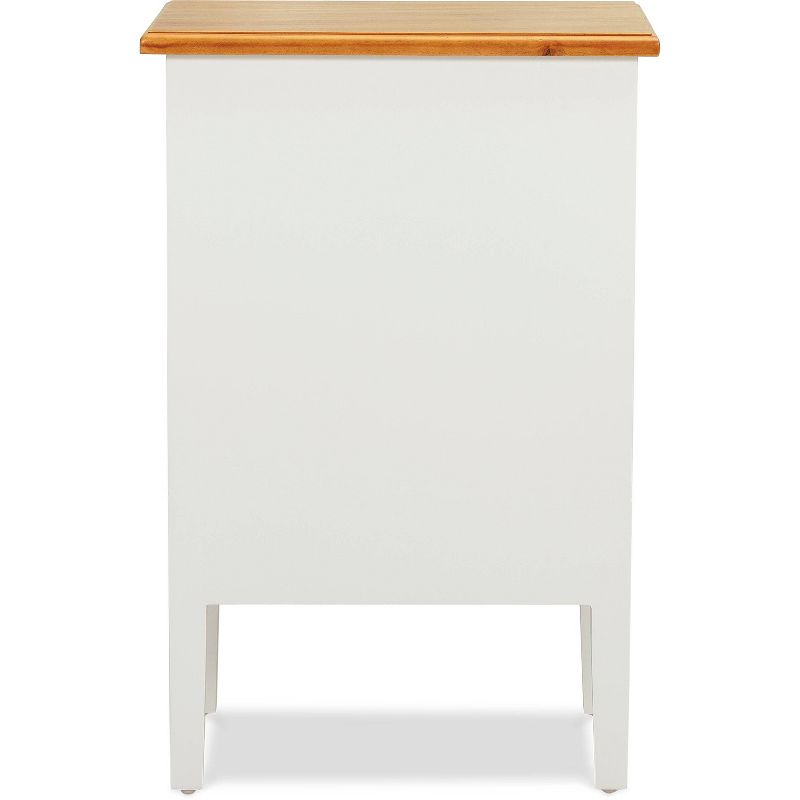 Martin Nightstand Cabinet White - ClickDecor