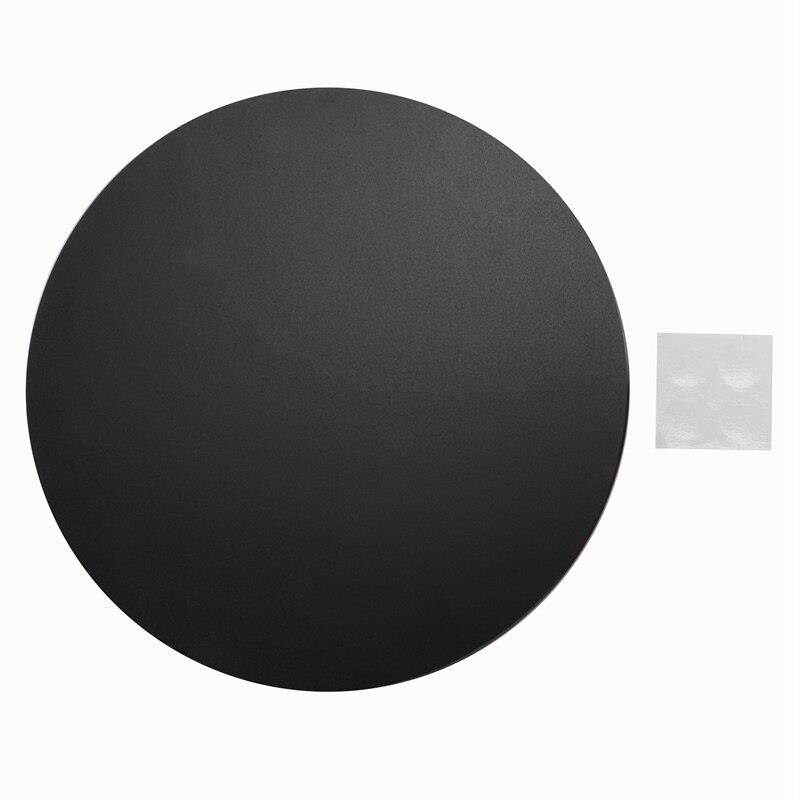 Aluminum Alloy Round Mouse Pad Ultra-Thin Hard Table Mat Non-Slip Gaming Mouse Pad