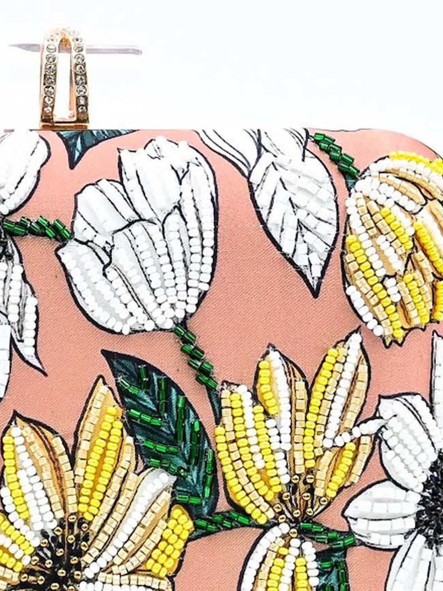 Sugarcrush Pink Embellished Clutch