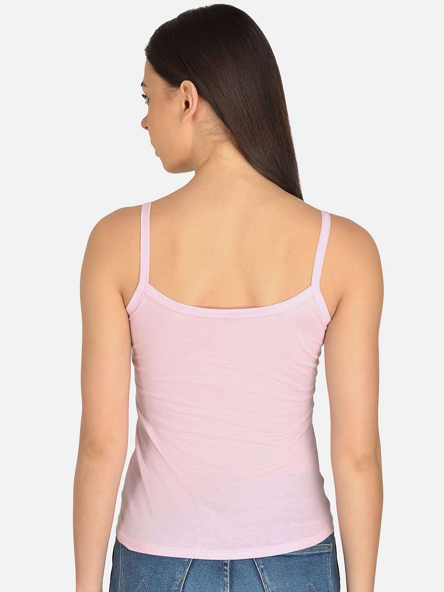 Mod & Shy Pink Cotton Camisole