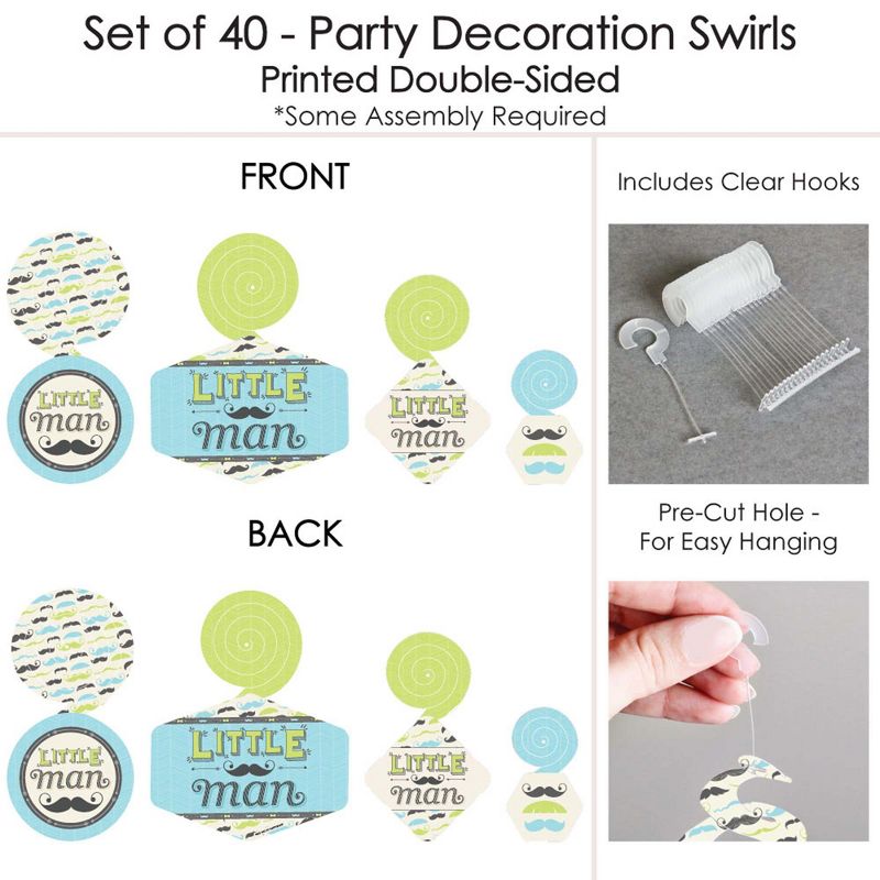 Big Dot of Happiness Noah's Ark - Cupcake Decoration - Baby Shower Cupcake Wrappers and Treat Picks Kit - Set of 24