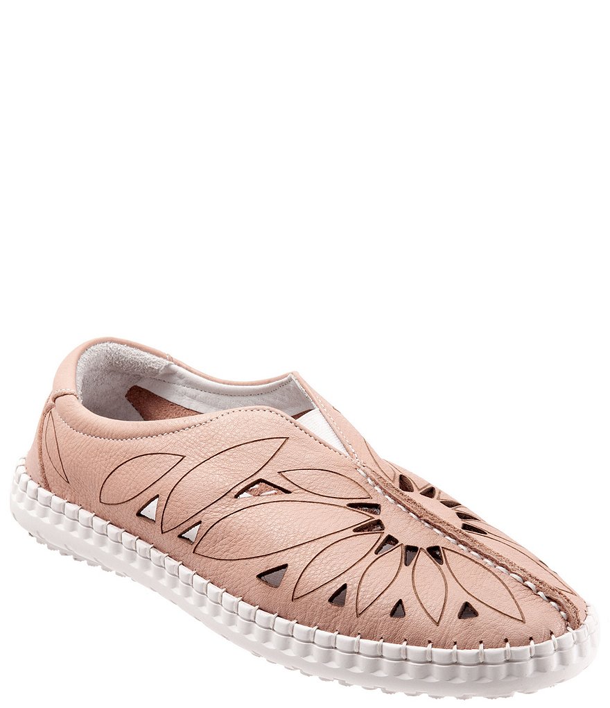 Bueno Labella Floral Laser Cut Slip-Ons