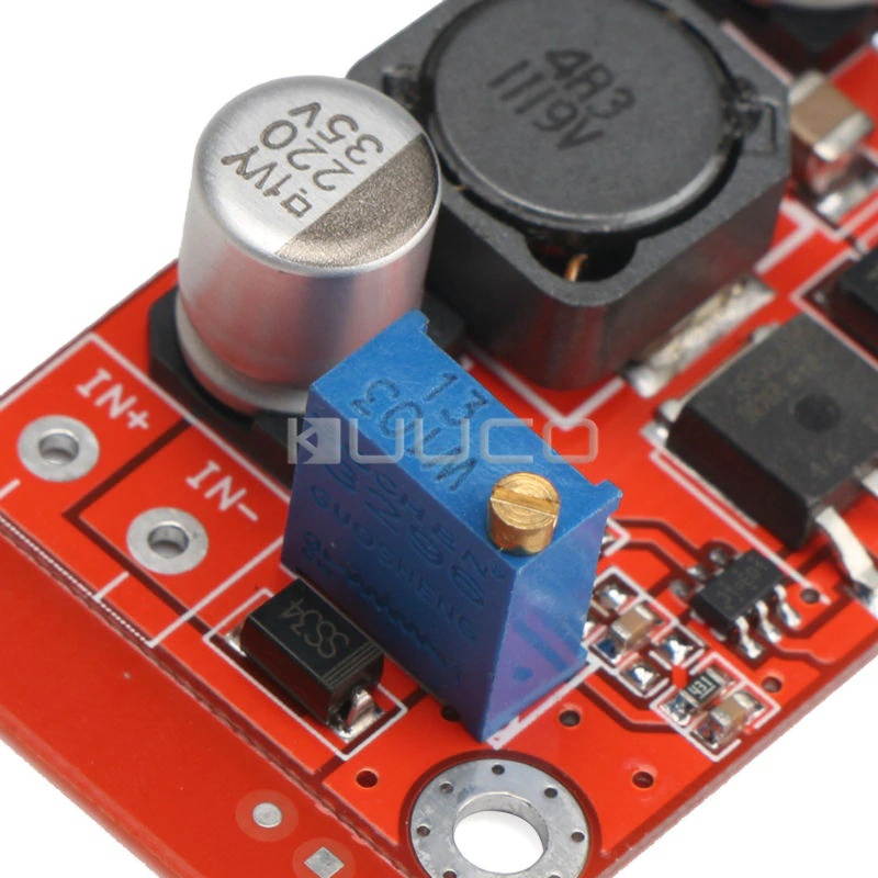5 PCS/LOT DC Step-Up Converter DC 3~6V to 5~32V 0.3A 5W Adjustable Voltage Regulator DC 12V 24V Power Adapter