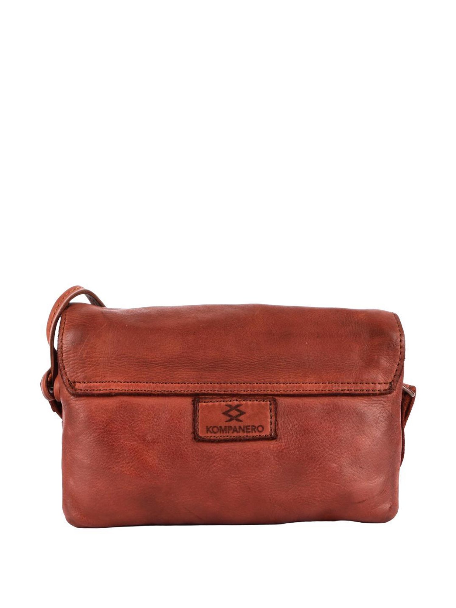 KOMPANERO Mia Tan Textured Sling Handbag