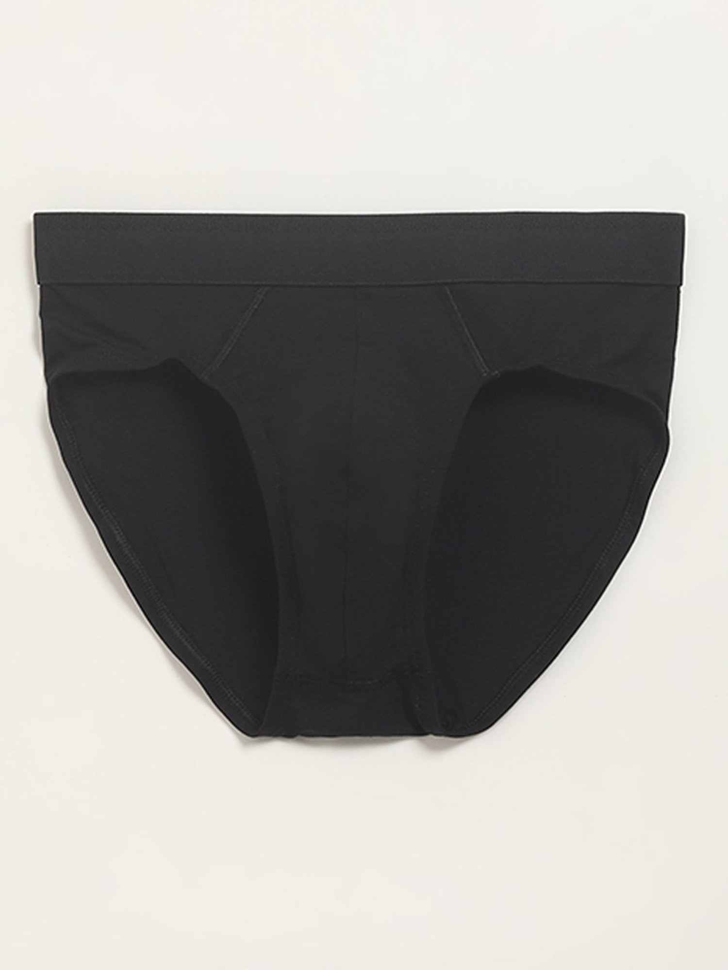 WES Lounge by Westside Black Briefs - Pack of 3