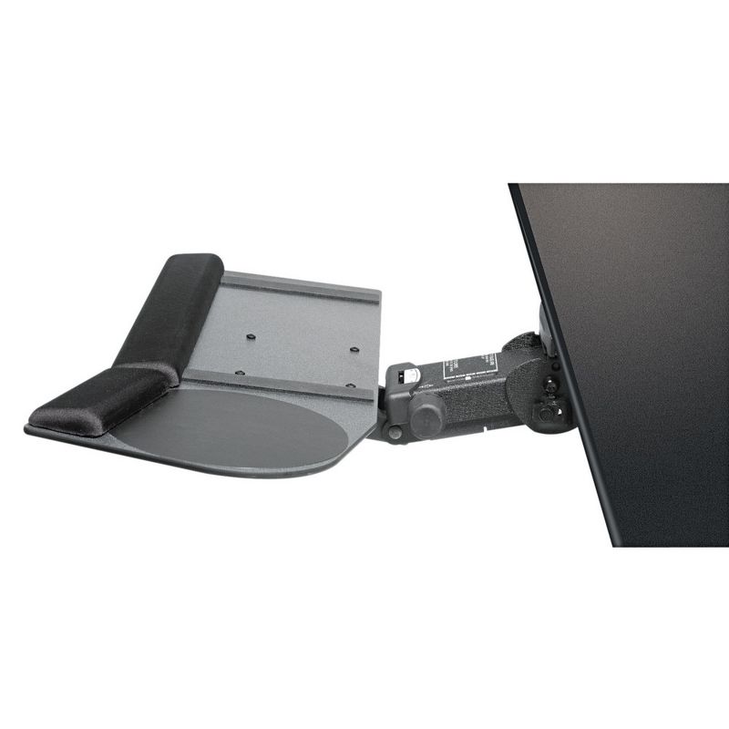 Kelly Computer Supply KCS69505 Leverless Lift N' Lock 28 in. x 10 in. California Keyboard Tray  - Black