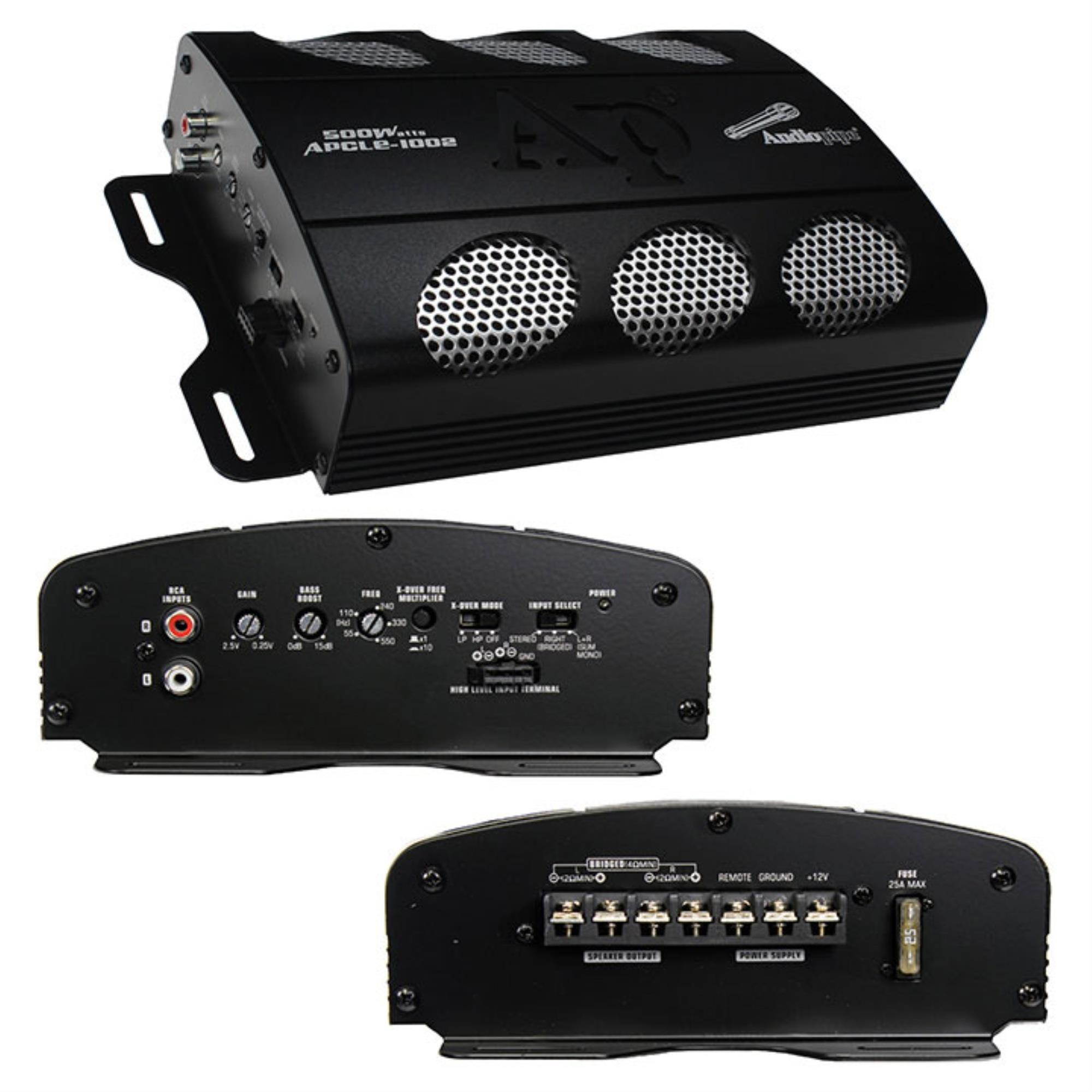 Audiopipe APCLE1002 2 Channel 500W Amplifier