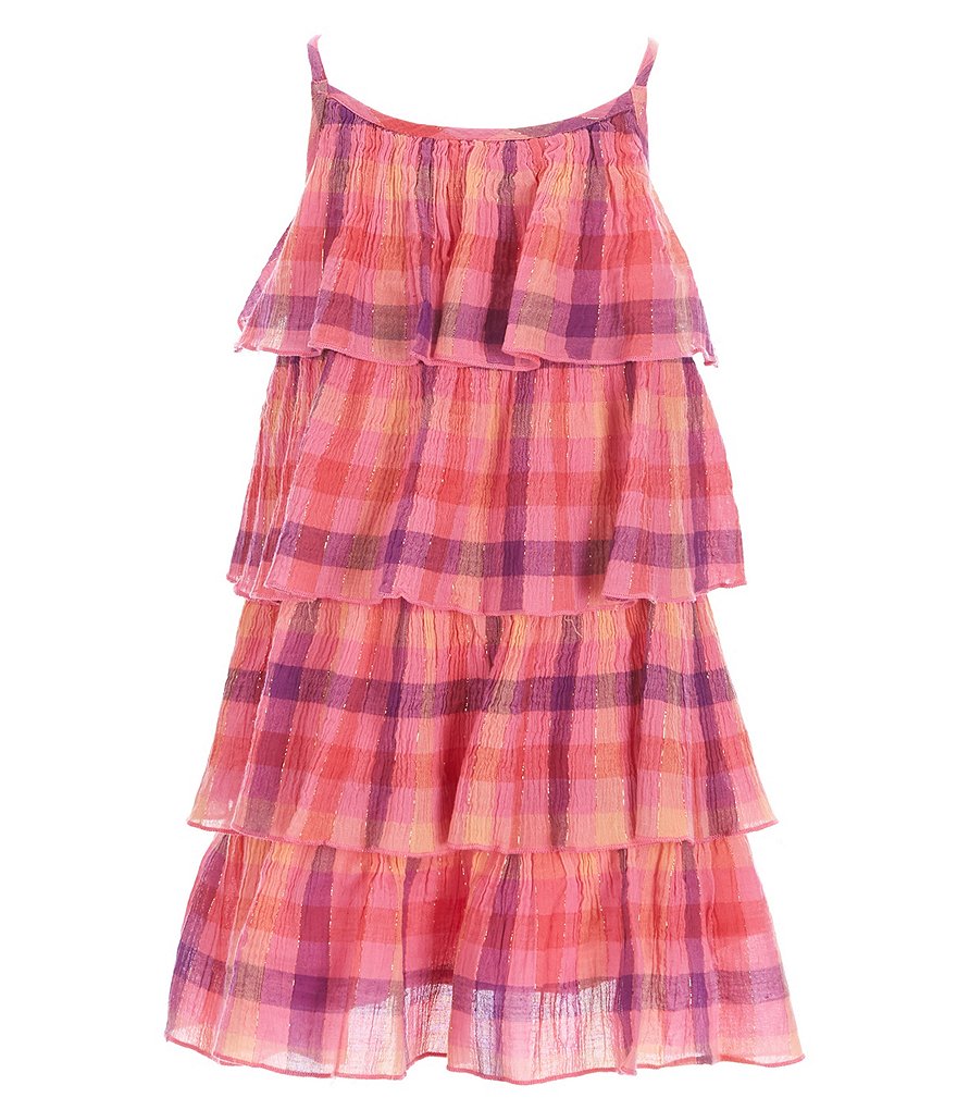 Peek Little/Big Girls 2T-12 Embroidered Chambray A-Line Dress