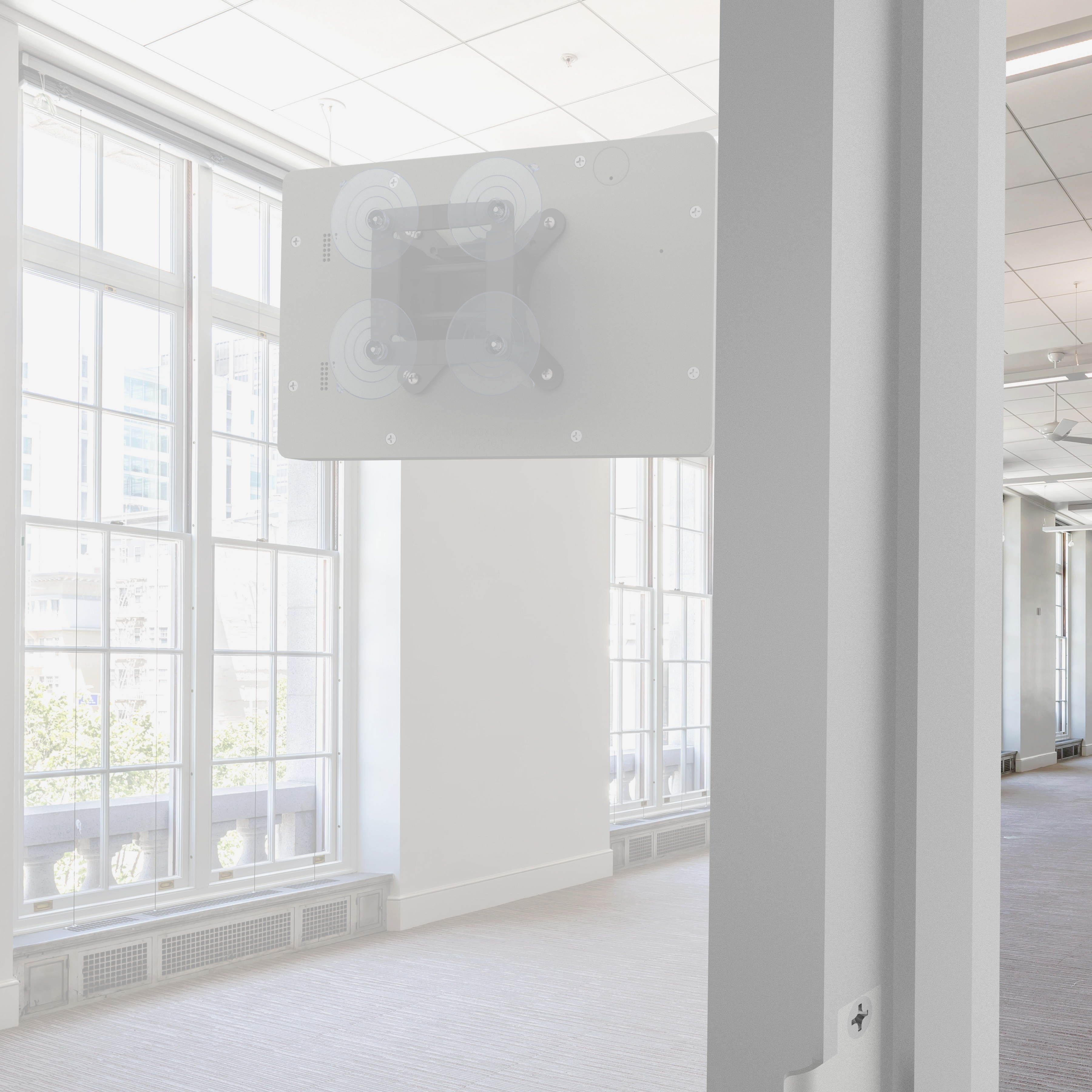 VidaMount Light Grey Enclosure and Tilting Removable Glass Mount [Bundle] compatible with Samsung Galaxy Tab A 10.1 (2016)