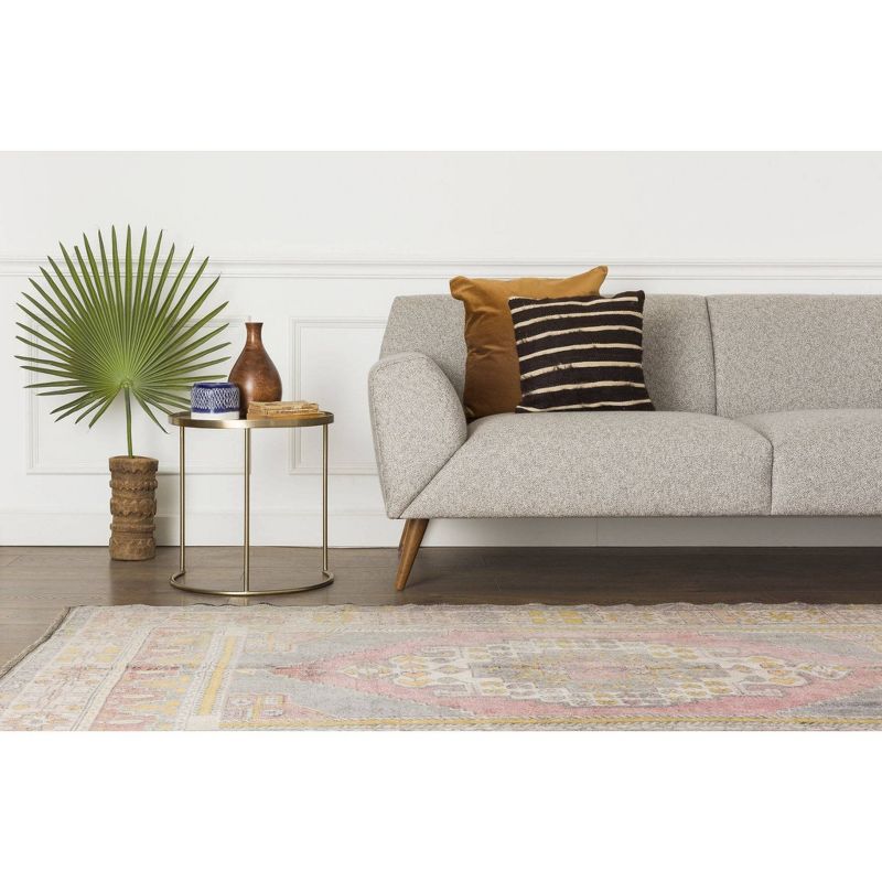 4'3"x7'6" Vintage One-of-a-Kind Gjurgja Rug Purple - Revival Rugs