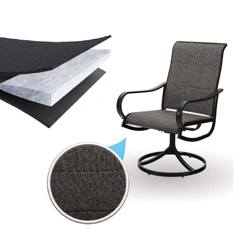 3pc Ludwig Folding Bistro Set - Royal Garden