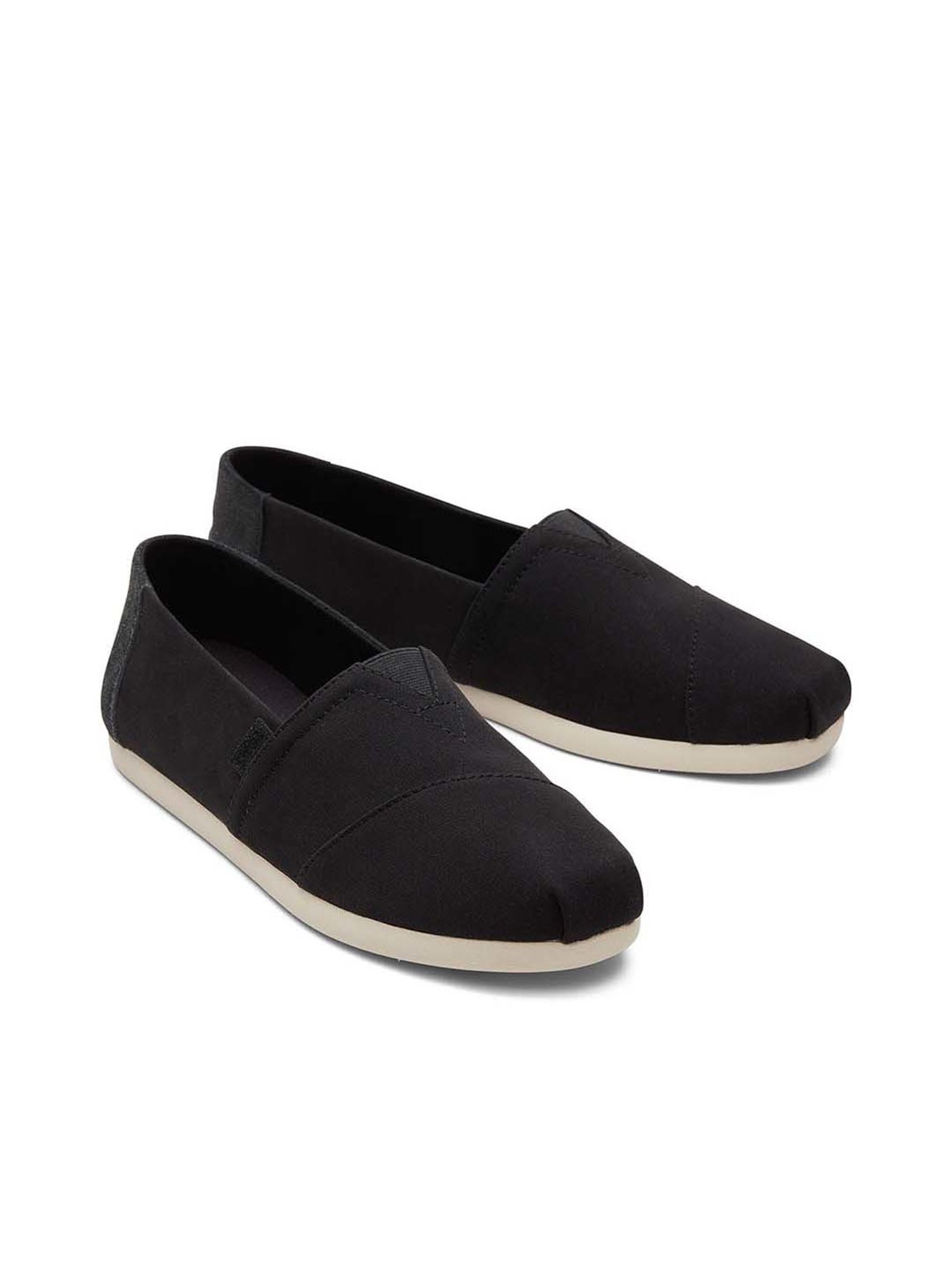TOMS Men's Black Casual Loafers