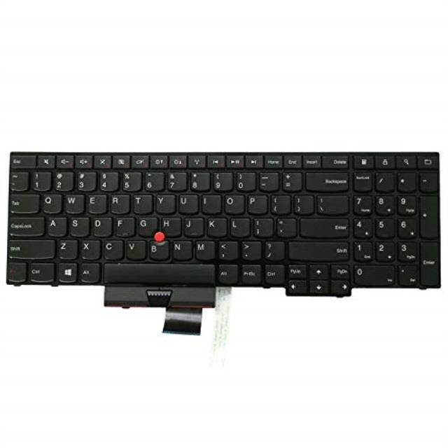 AUTENS Replacement US Keyboard for Lenovo ThinkPad Edge E530 E530c E535 E545 Laptop No Backlight