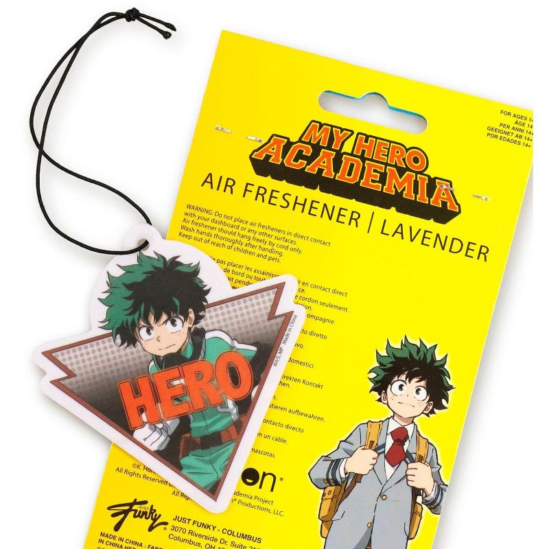 Just Funky My Hero Academia Collectibles |Izuku Double Sided Air Freshener