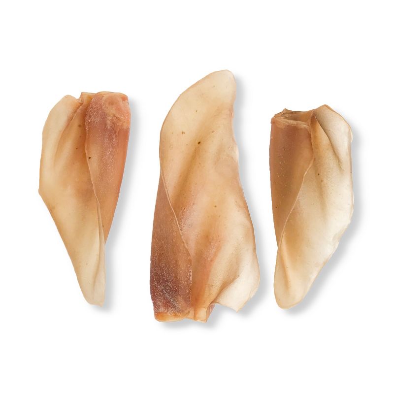 Baxter Boy Natural Cow Ears Beef Dog Treats - 15pk